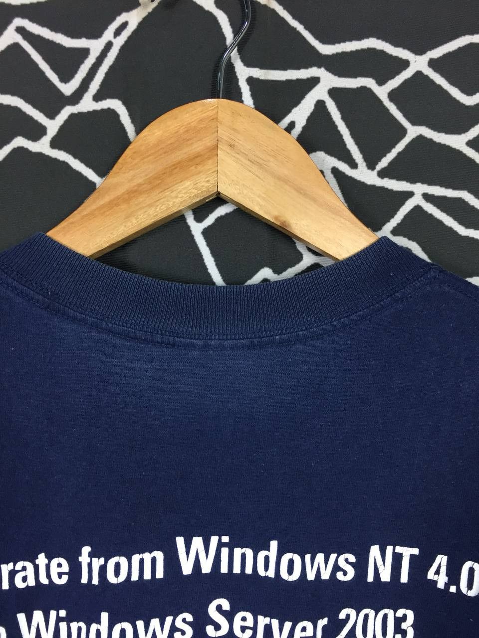 Vintage Vtg 00s Windows NT 4.0 To Windows Server 2003 Techwear Tee Size US S / EU 44-46 / 1 - 8 Thumbnail