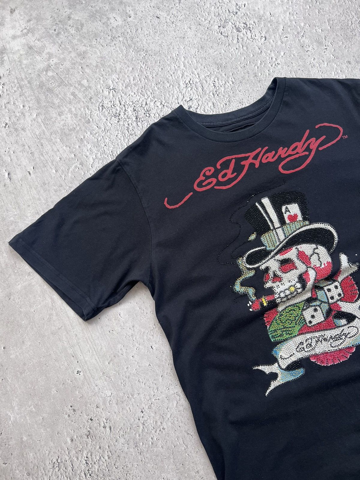 Christian Audigier × Ed Hardy UNISEX VTG Ed Hardy T Shirt by Christian Audigier y2k rare Size US L / EU 52-54 / 3 - 2 Thumbnail