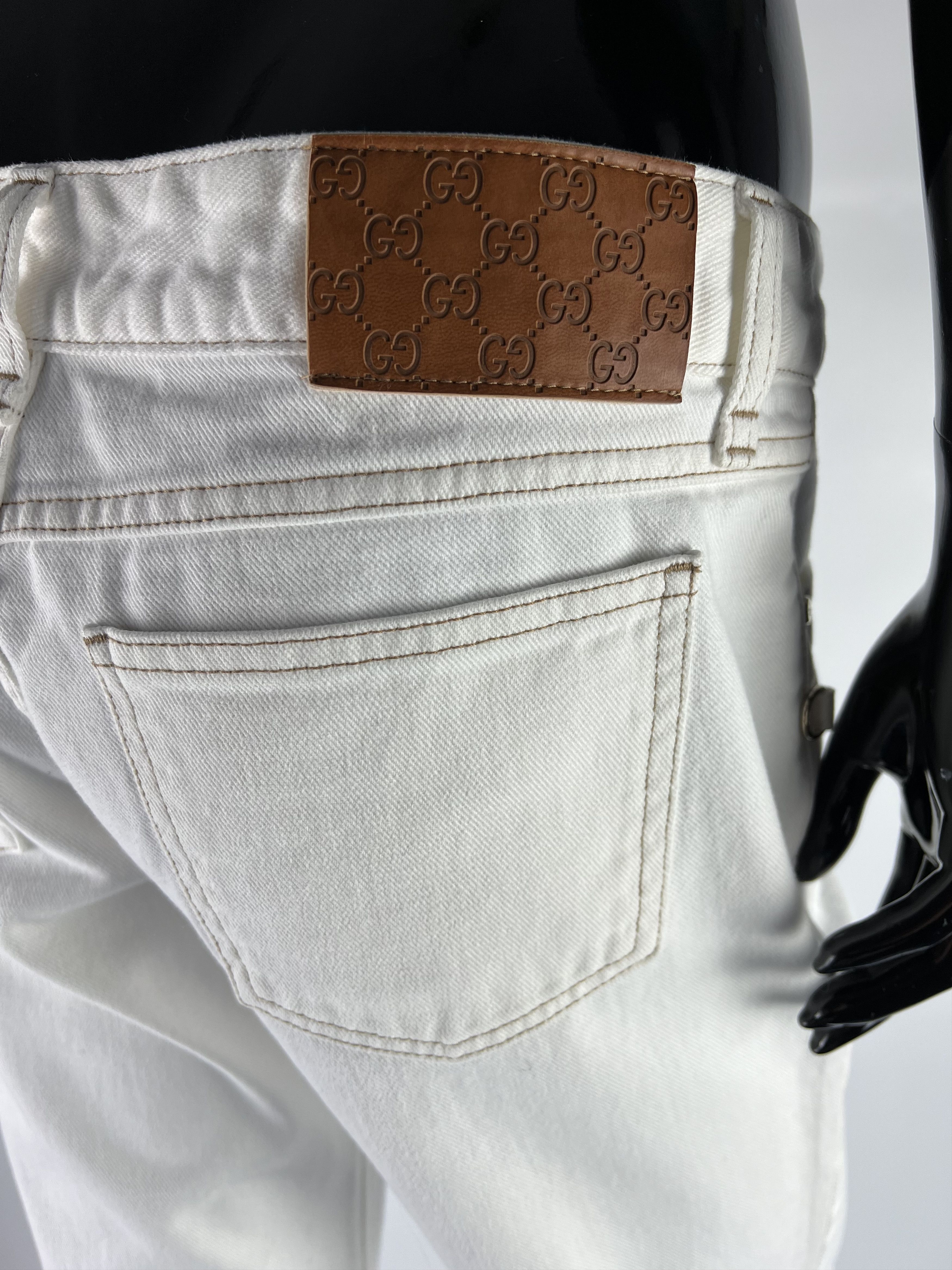 Gucci 2005 Gucci Tom Ford Era Vtg Women's Flared Jeans Size S/M Size 28" / US 6 / IT 42 - 4 Thumbnail