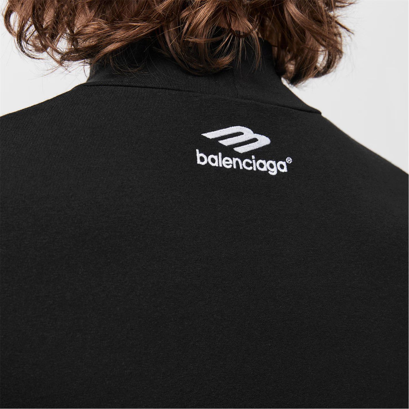 Balenciaga o1g2r1mq0226 Long Sleeve T-Shirt In Black Size US XXS / EU 40 - 5 Thumbnail