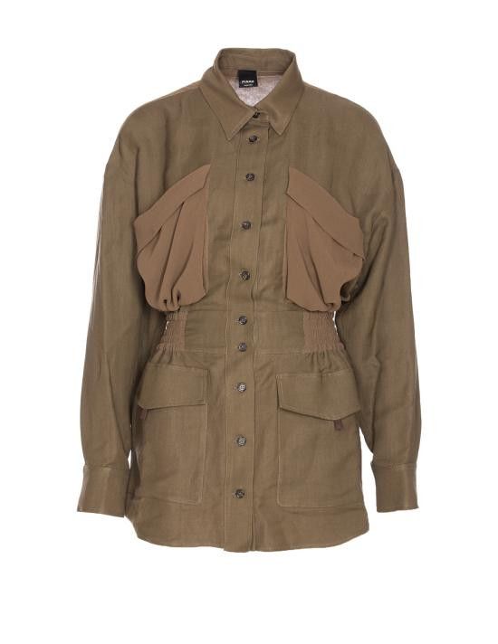 Pinko PINKO Women Jackets 105017 A2I9S1C Green Size S / US 4 / IT 40 - 1 Thumbnail