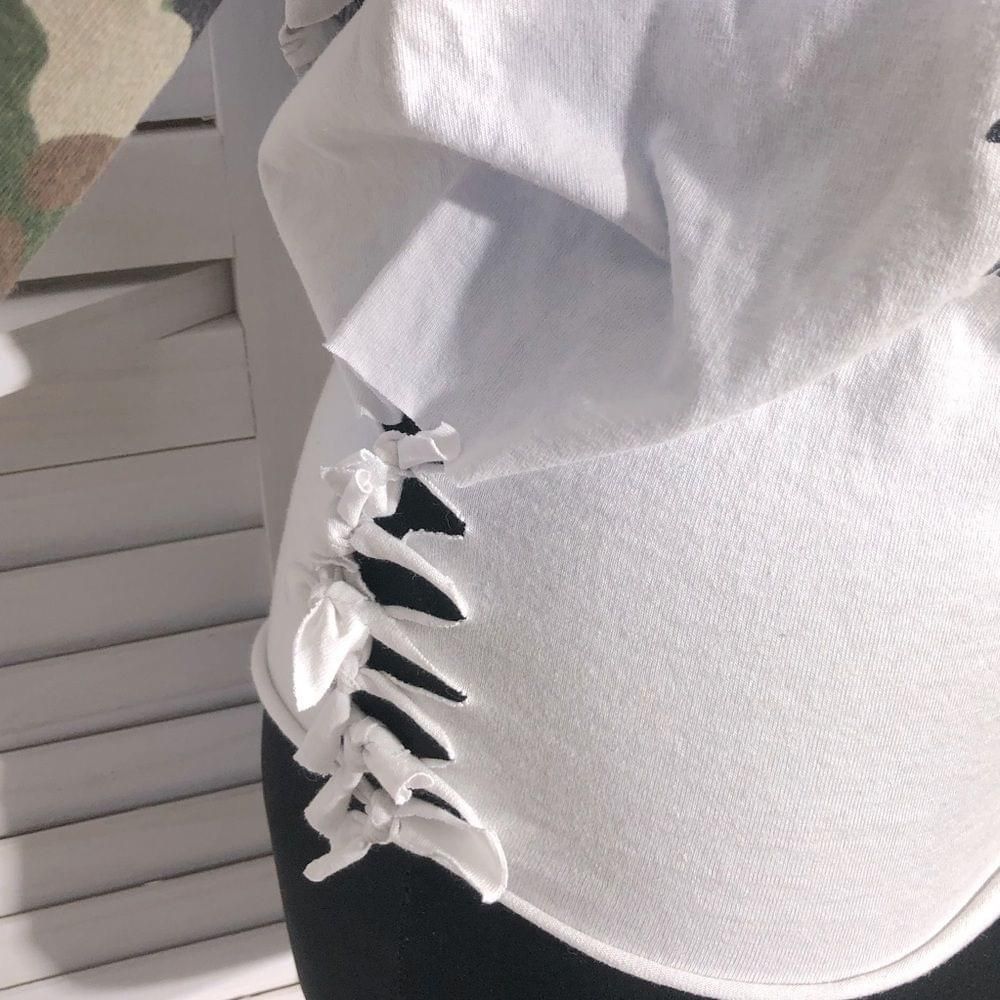 Other camuflaje women’s army boot camp white 3/4 sleeves shirt S Size S / US 4 / IT 40 - 5 Thumbnail