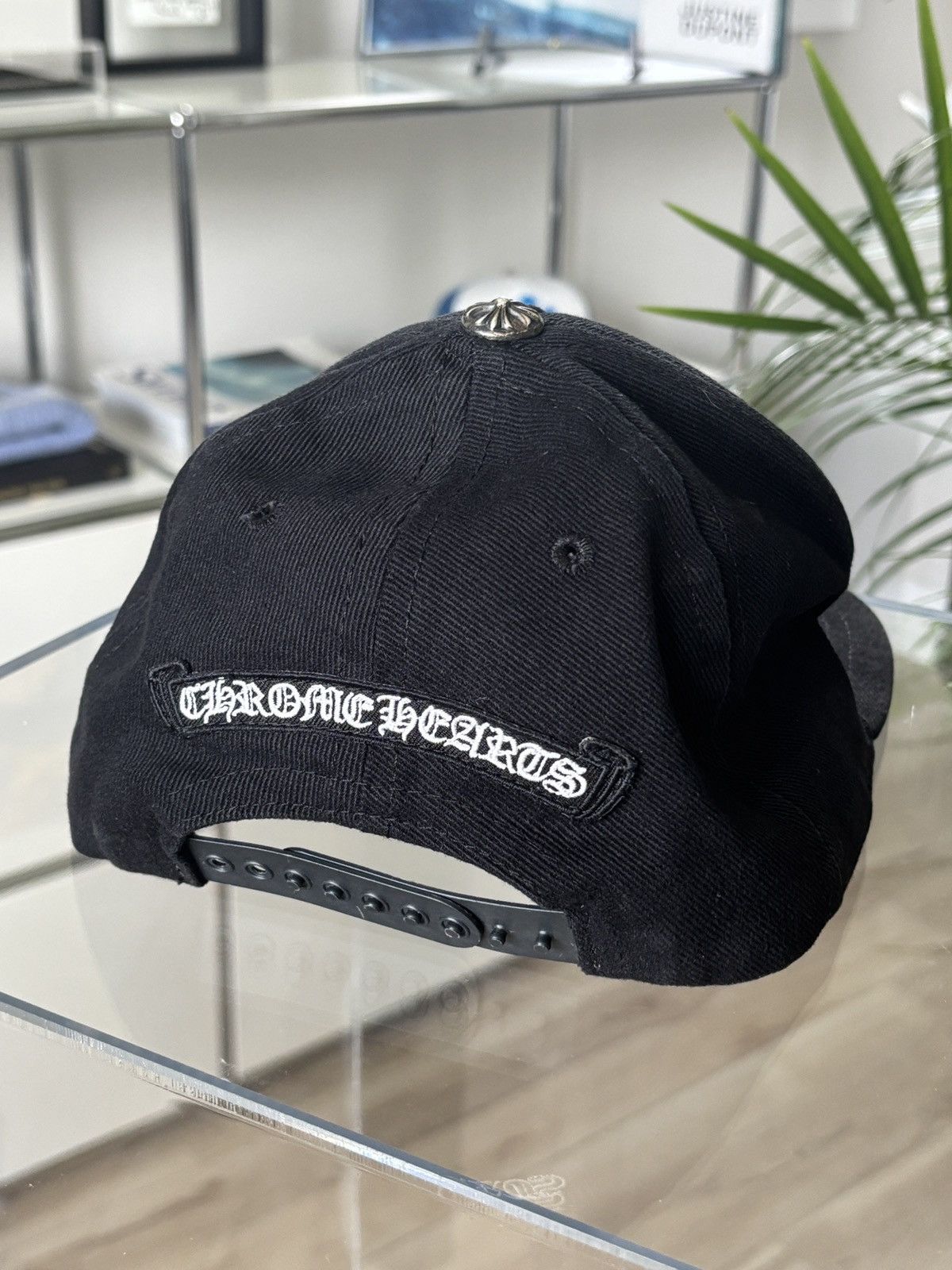 Chrome Hearts CHROME HEARTS FLORAL DAGGER DENIM HAT Size ONE SIZE - 7 Thumbnail