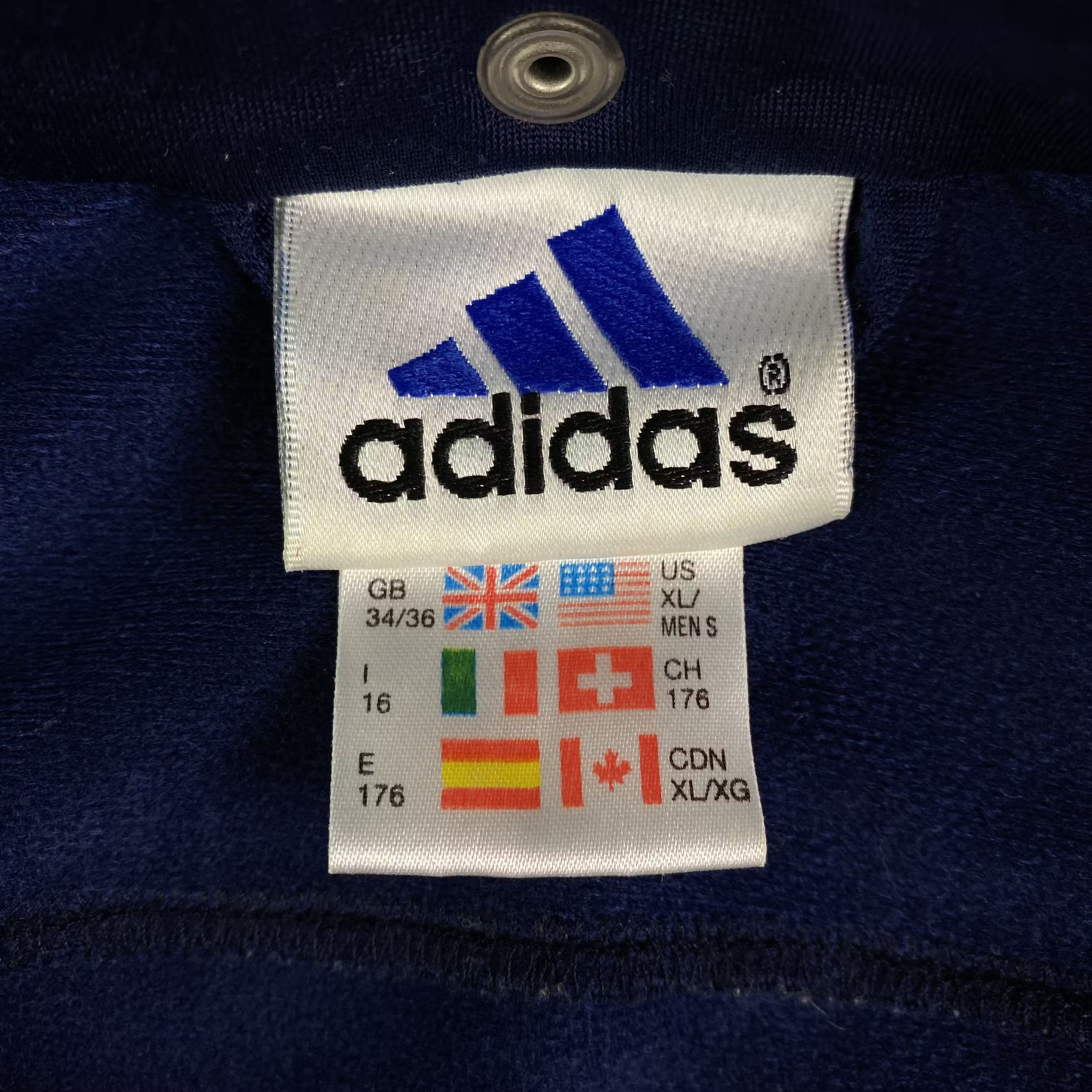 Adidas × Vintage Mens Hoodies Adidas Three Stripes Vintage Size S Size US S / EU 44-46 / 1 - 5 Thumbnail