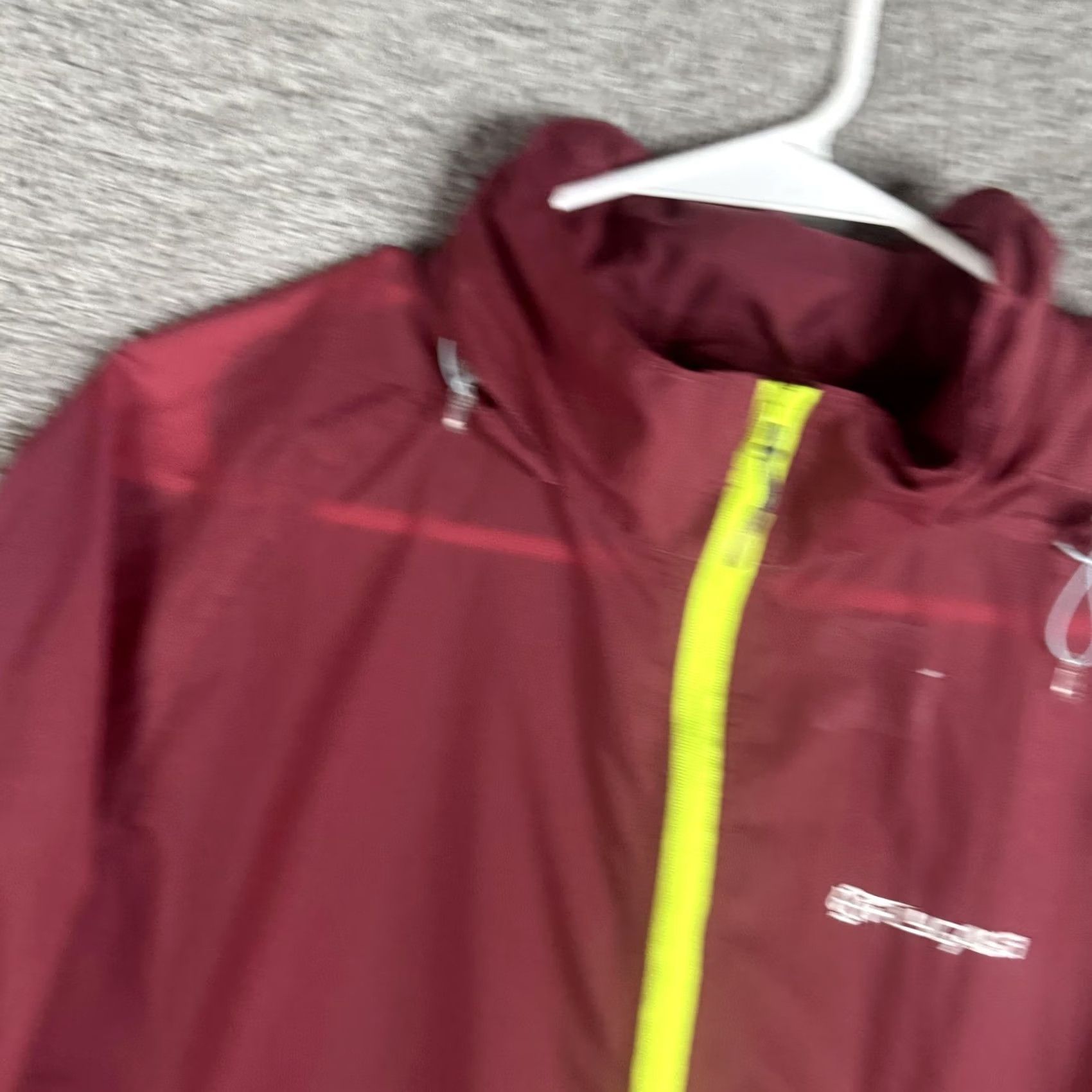Vintage FLYGAGA Windbreaker Jacket Mens L Red Hooded Full Zip Lightweight Running & Hiking Size US L / EU 52-54 / 3 - 5 Thumbnail