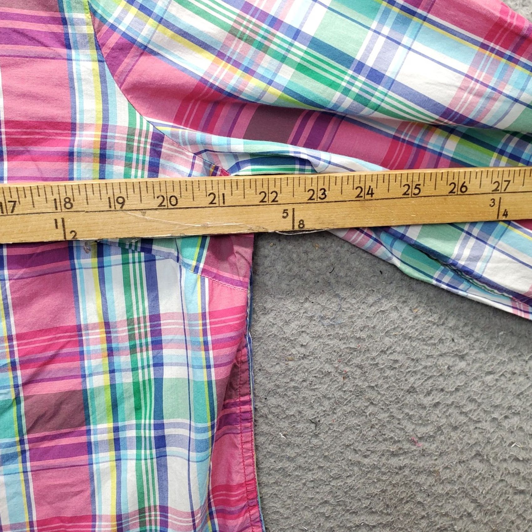 Talbots Talbots Shirt Women L Multicolor Plaid Long Sleeve Button-Up Collared Casual Shirt Womens Size L Size L / US 10 / IT 46 - 4 Thumbnail