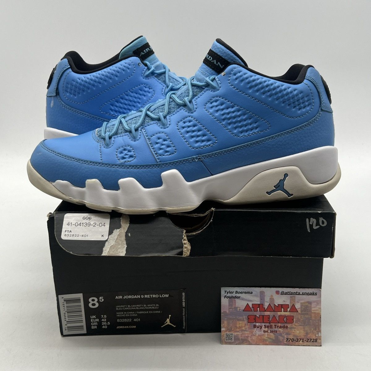 Jordan Brand Air Jordan 9 Low Pantone Size US 8.5 / EU 41-42 - 1 Thumbnail