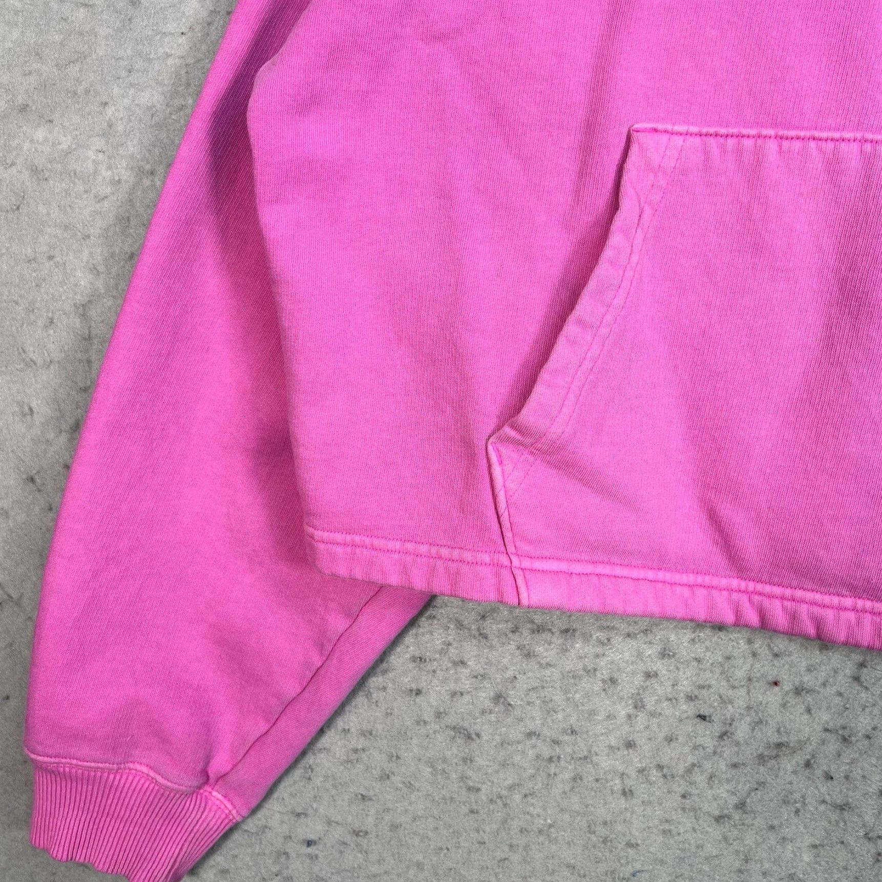 Victoria's Secret Victoria's Secret PINK 1/2 Zip Cropped Sweatshirt Adult Large Pink Activewear Womens Size L / US 10 / IT 46 - 5 Thumbnail