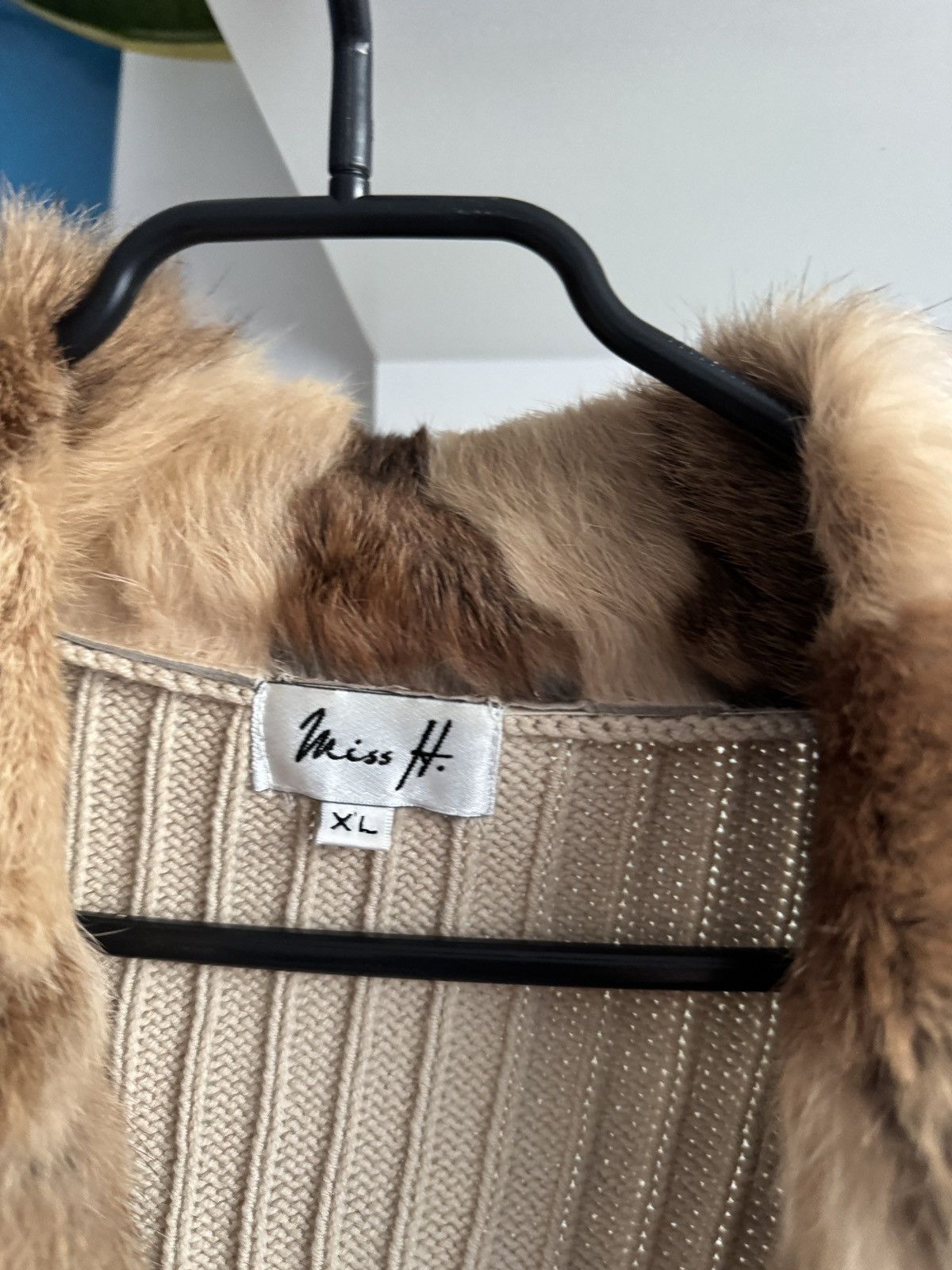 Japanese Brand × Vintage Fur jacket rabbit real vintage yk2 cardigan Size XL / US 12-14 / IT 48-50 - 3 Thumbnail