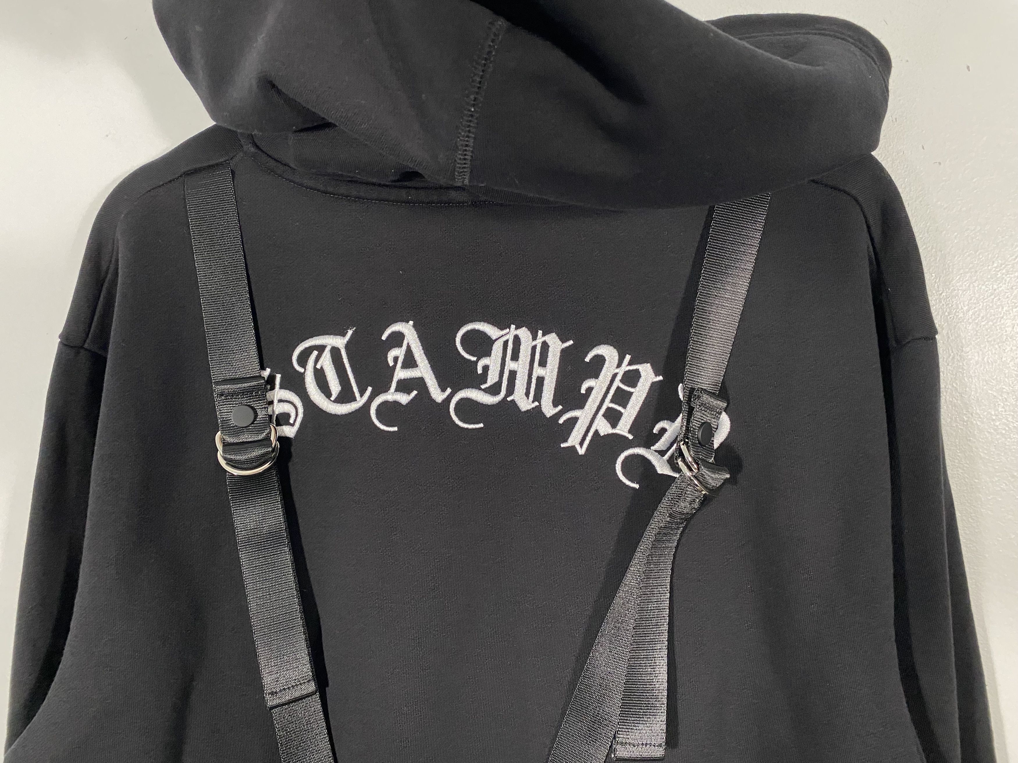 Stampd Stampd FW19 Strapped Hoodie Black Size US M / EU 48-50 / 2 - 11 Thumbnail