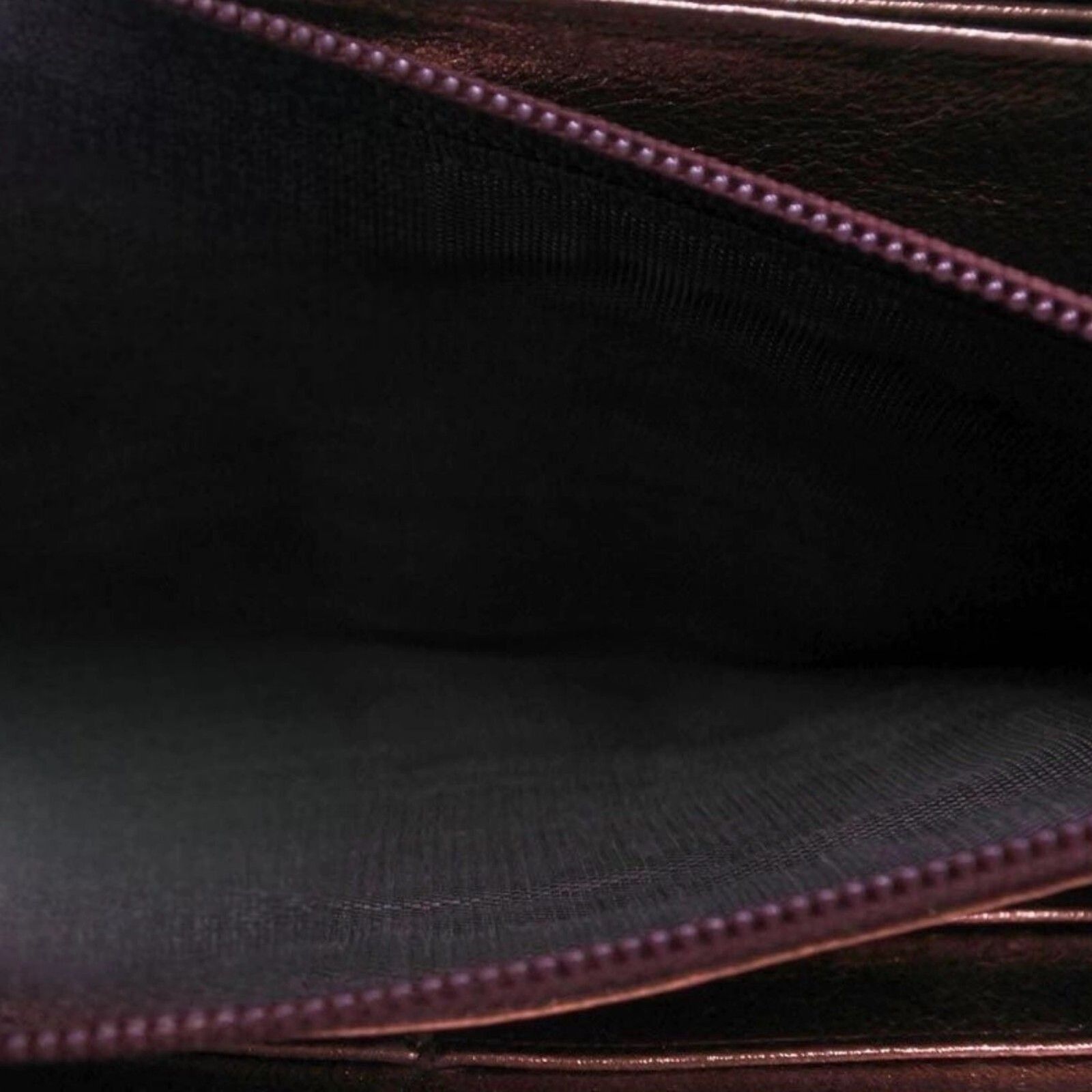 Dolce & Gabbana Dolce & Gabbana RARE Rose Gold Leather Ruffle Zippy Wallet Size ONE SIZE - 12 Thumbnail