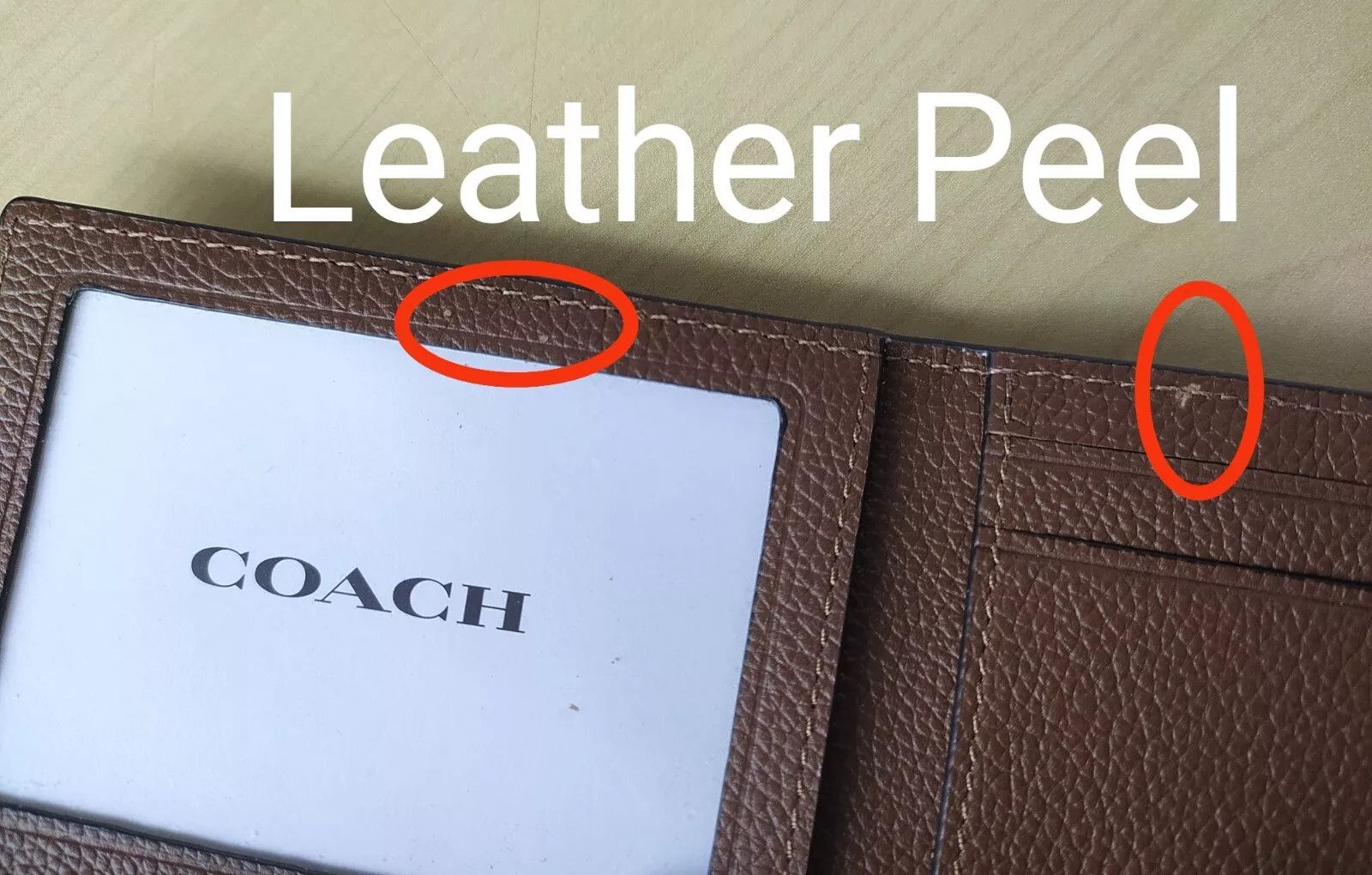 Coach Coach 3 - IN - 1 Leather Wallet T 0536 Size ONE SIZE - 10 Thumbnail