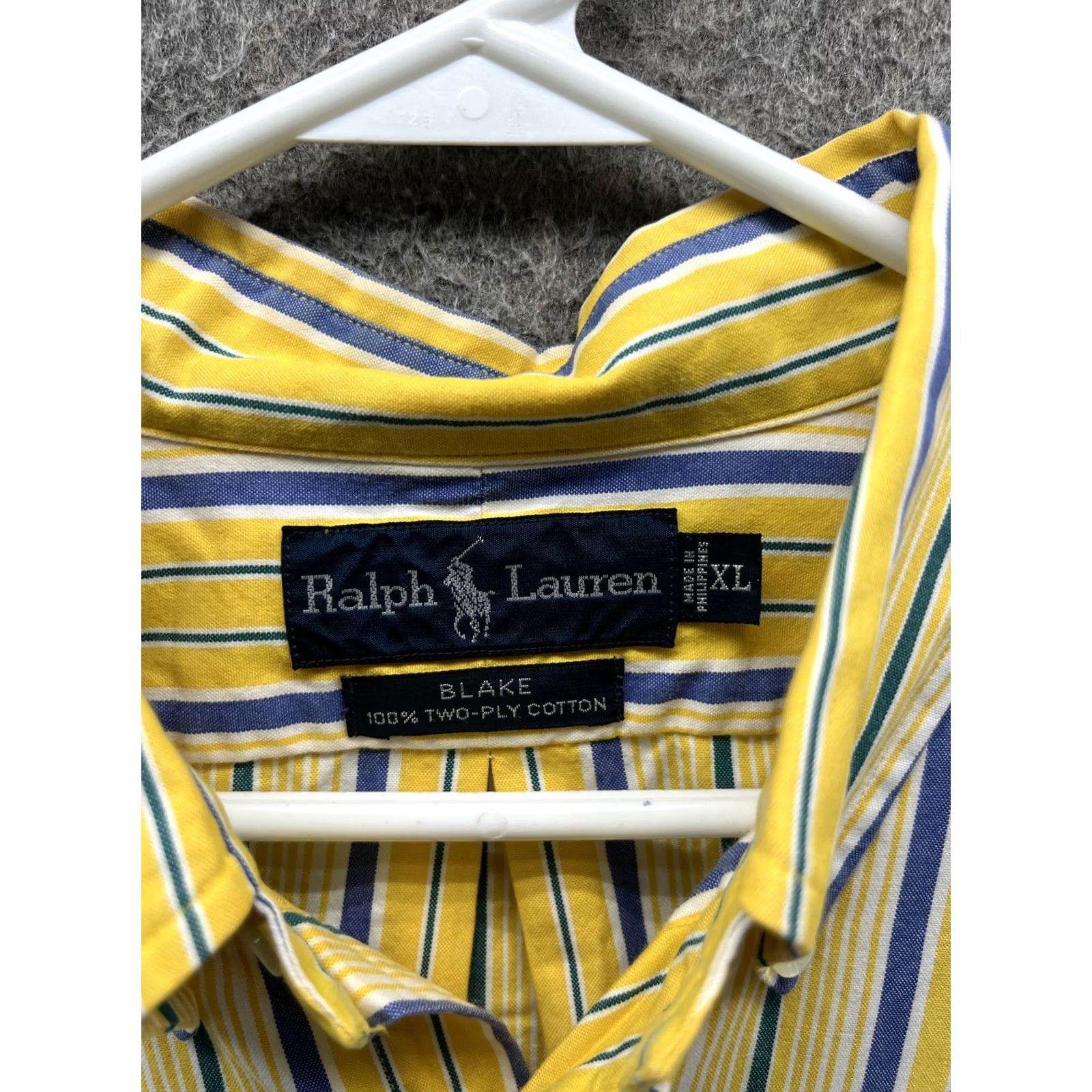 Ralph Lauren Ralph Lauren Shirt Mens XL Multicolor Stripe Button-Down Collar Long Sleeve Casual Blake Size US XL / EU 56 / 4 - 3 Thumbnail
