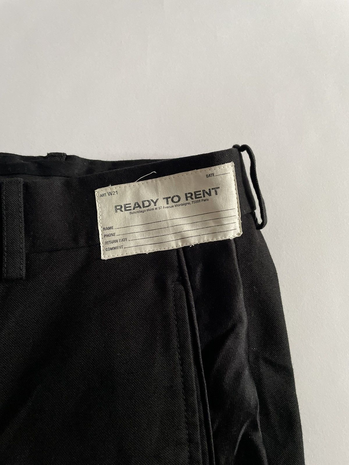 Balenciaga Balenciaga by Demna Gvasalia Wide Side Stripe Heavy Pants Size US 29 - 6 Thumbnail