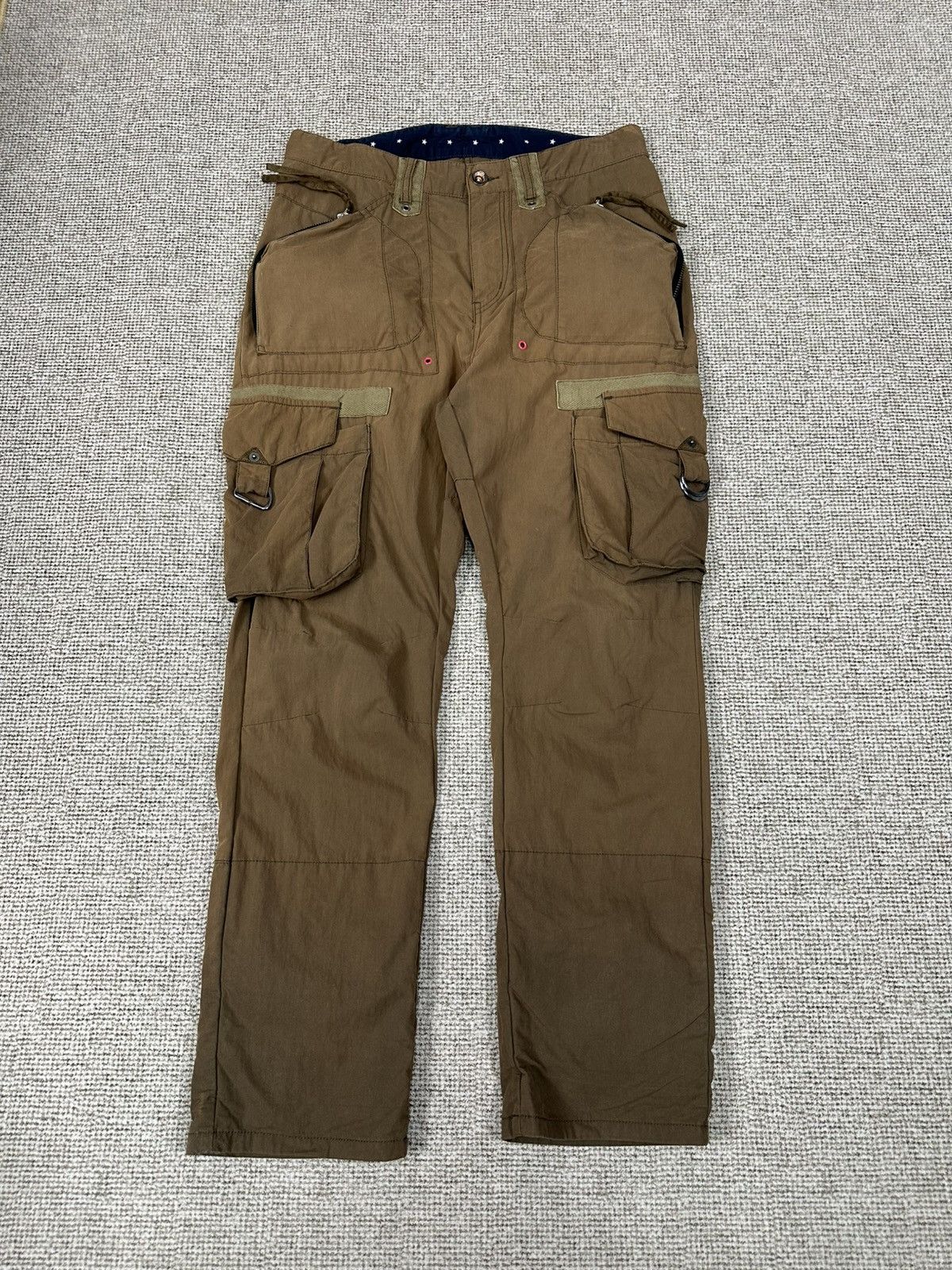 PPFM Vintage PPFM Sunfaded Bondage Cargo Pant W31 D771 Size US 31 - 1 Thumbnail
