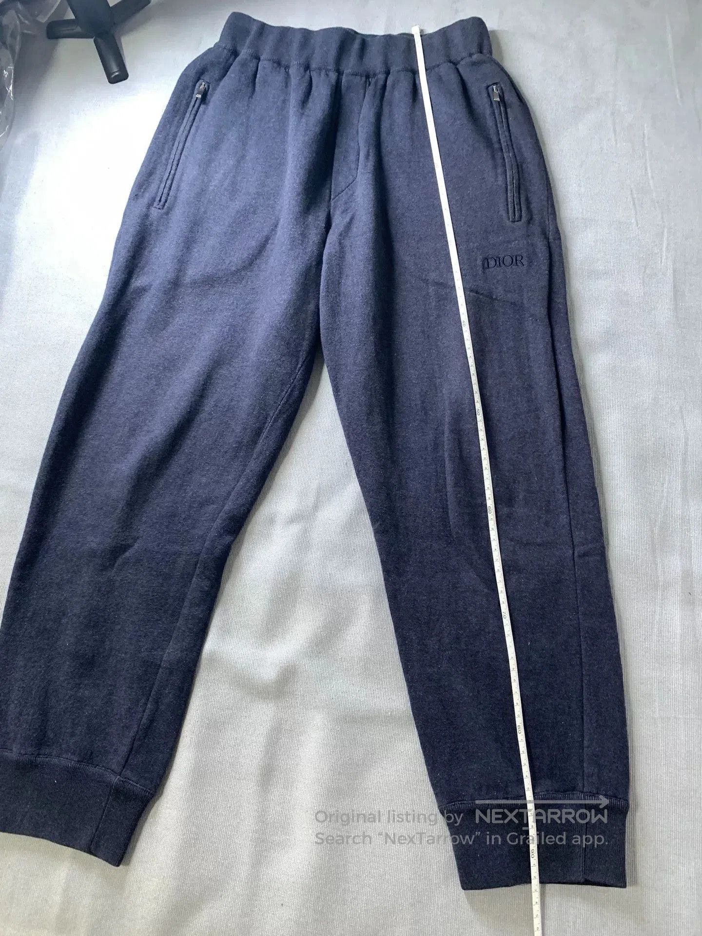 Dior Dior Embroidered Logo Cashmere Pants. Size US 34 / EU 50 - 6 Thumbnail