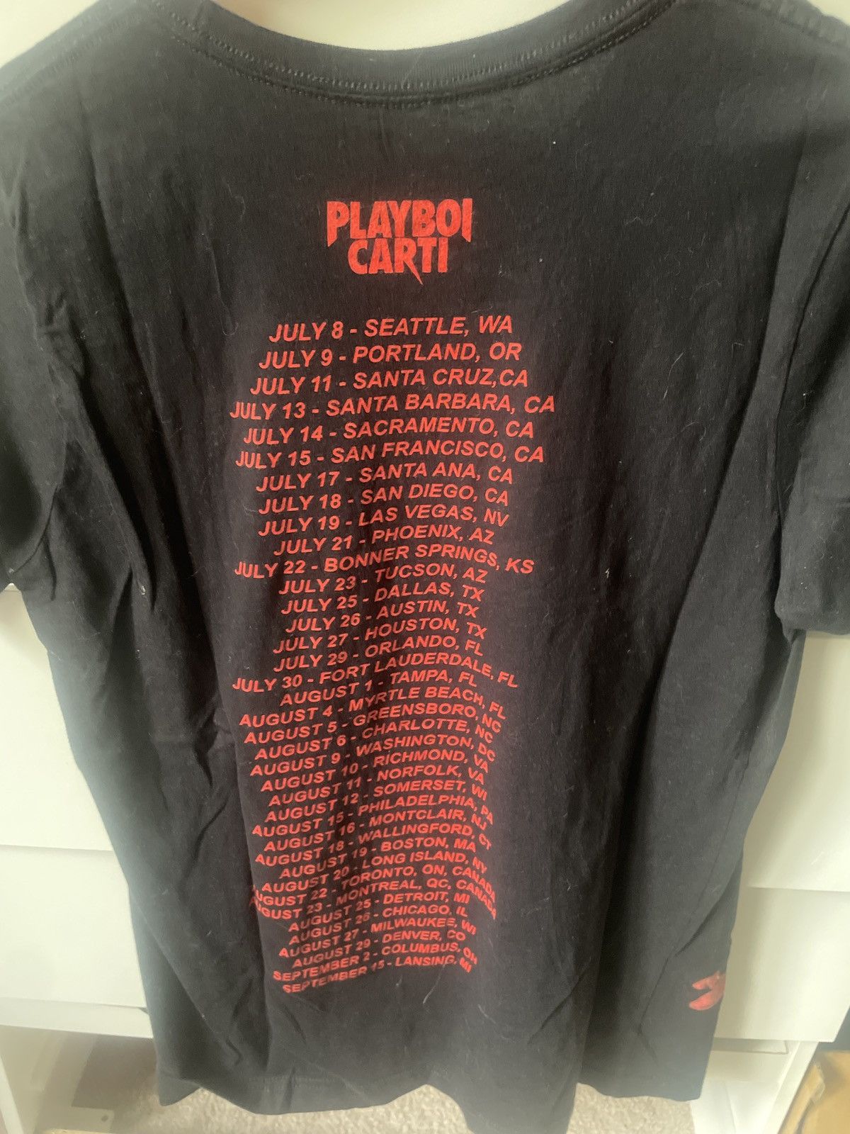 Playboi Carti Playboi carti tour graffiti tshirt Size US S / EU 44-46 / 1 - 2 Thumbnail