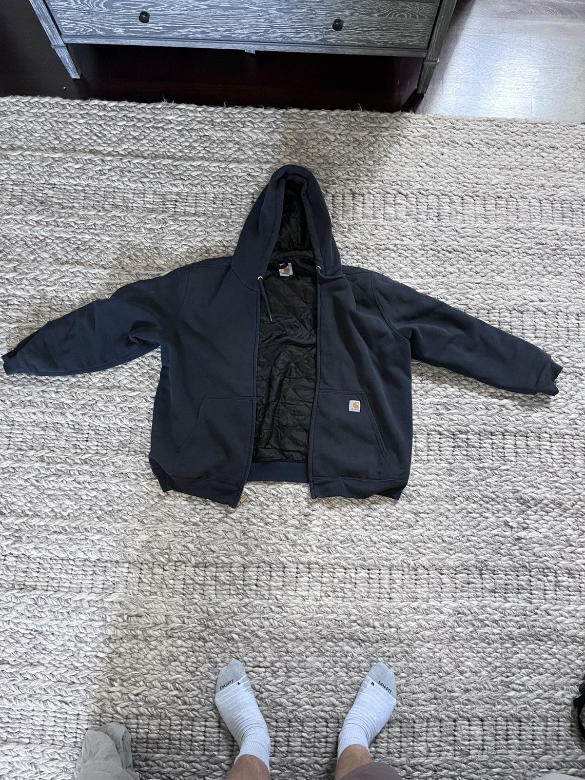 Carhartt Thick Carhartt ZipUp Sweatshirt Size US XL / EU 56 / 4 - 1 Preview
