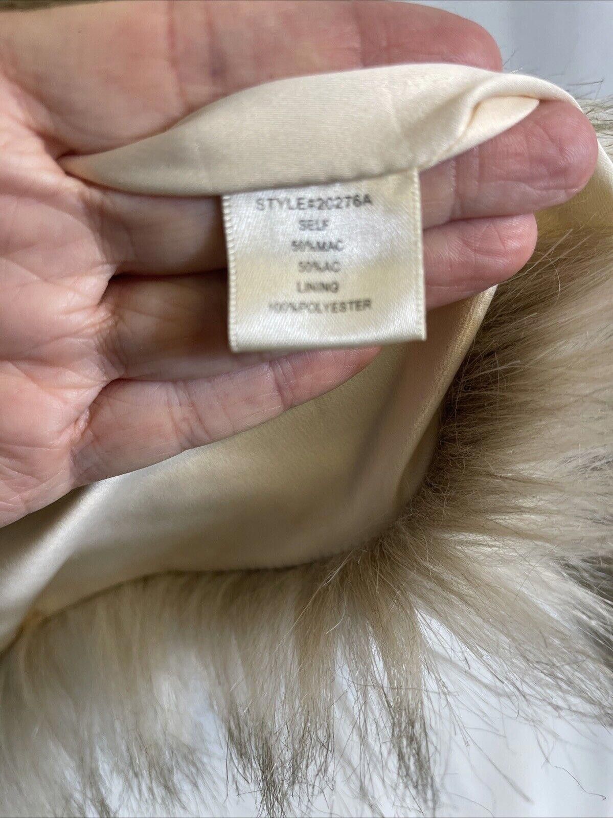 Designer Skies Are Blue Faux Fur Boho Festival Size M / US 6-8 / IT 42-44 - 4 Thumbnail