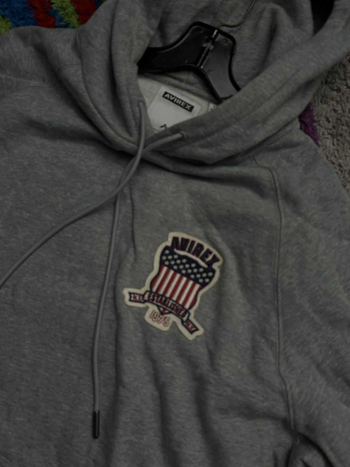 Avirex Avirex grey hoodie size L (matching sweats also available) Size US L / EU 52-54 / 3 - 3 Thumbnail