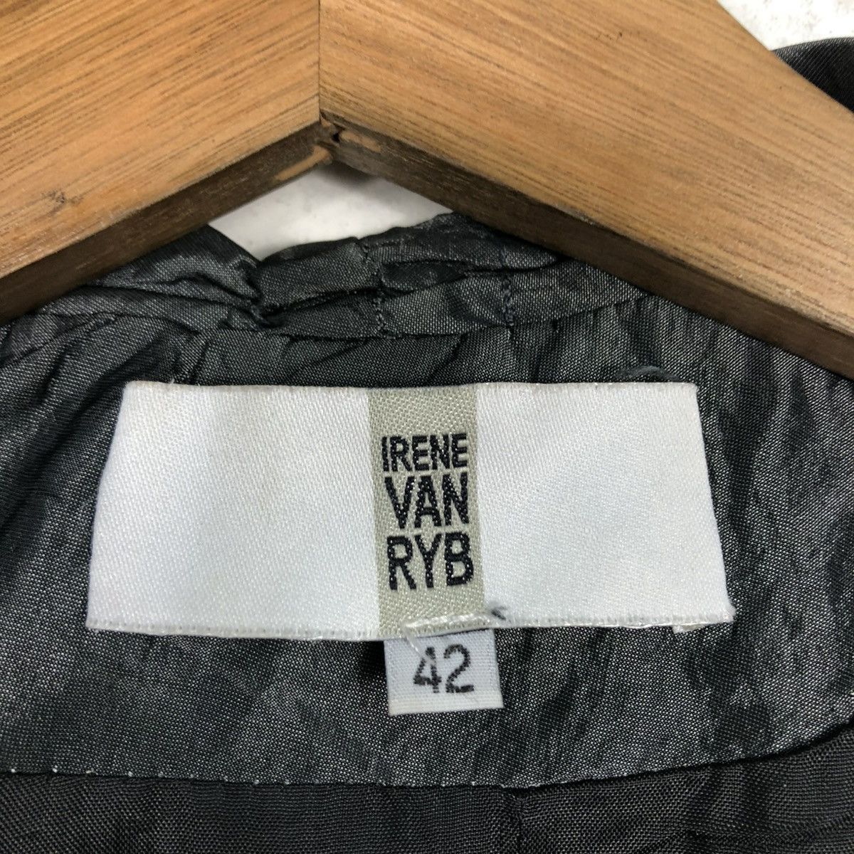 Vintage LIGHT BUTTON JACKET DOUBLE COLLAR IRENE VAN RYB ISSEYMIYAKE Size US M / EU 48-50 / 2 - 20 Thumbnail