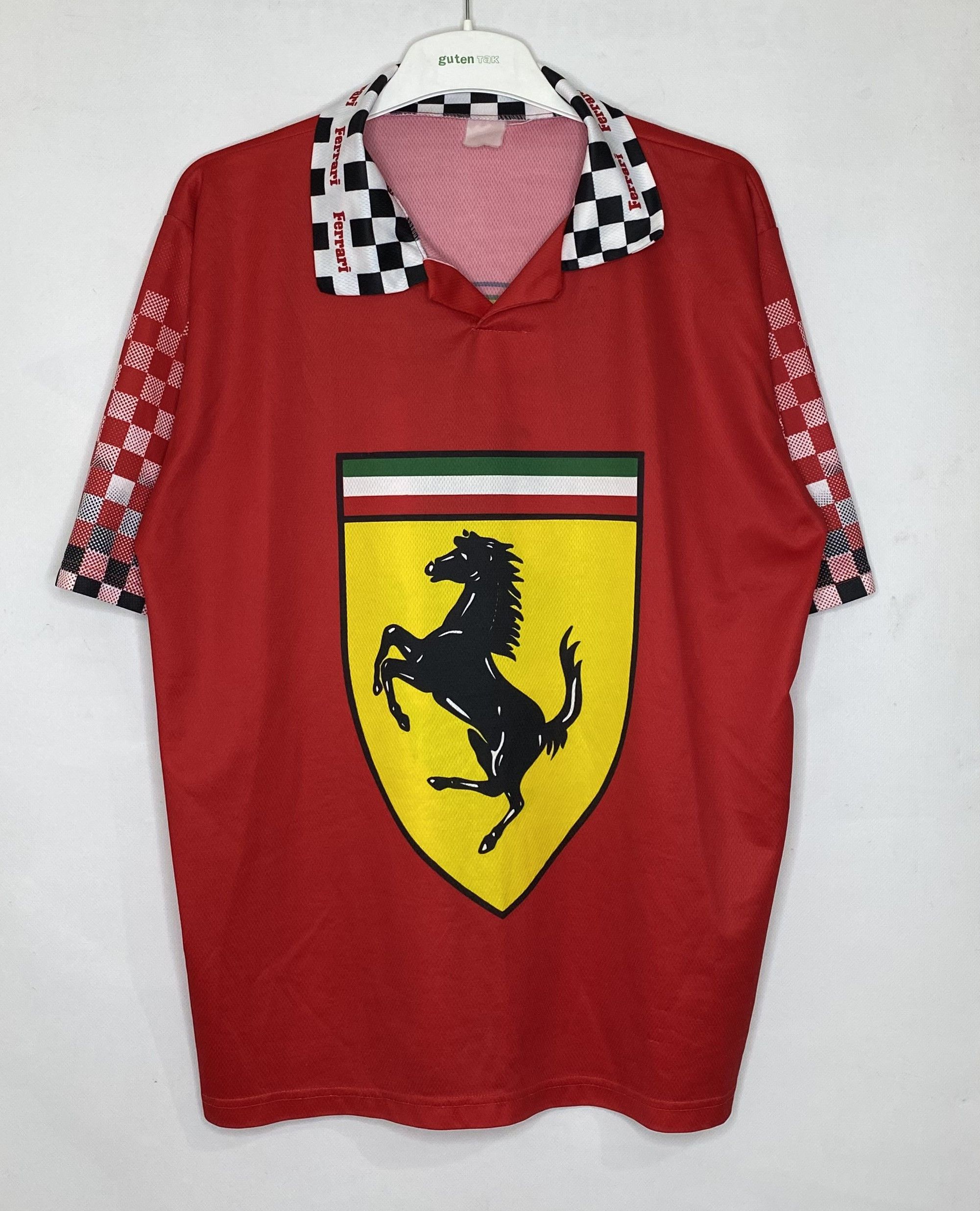 VINTAGE 90S FERRARI F1 FORMULA 1 BIG GRAPHIC T SHIRT