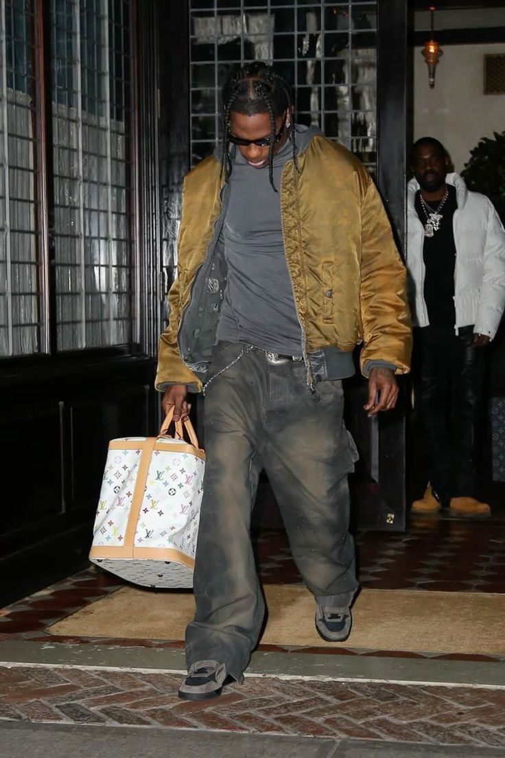 Carhartt × Vintage Distressed canvas jacket feel like Travis Scott Size US L / EU 52-54 / 3 - 1 Thumbnail