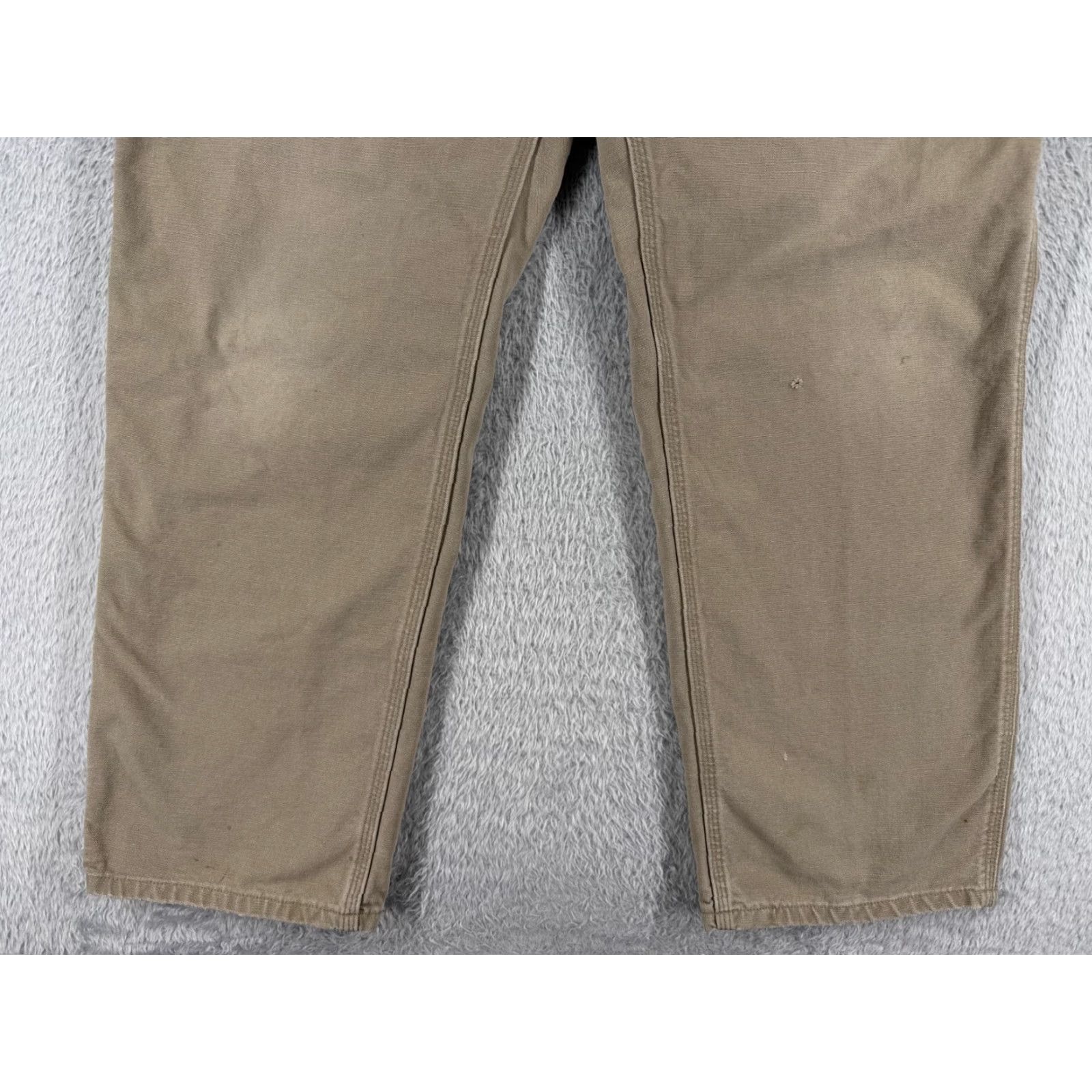 Carhartt Carhartt Jeans Adult 40 Beige Denim Carpenter Cargo Cotton READ 40x32 Size US 40 / EU 56 - 2 Thumbnail