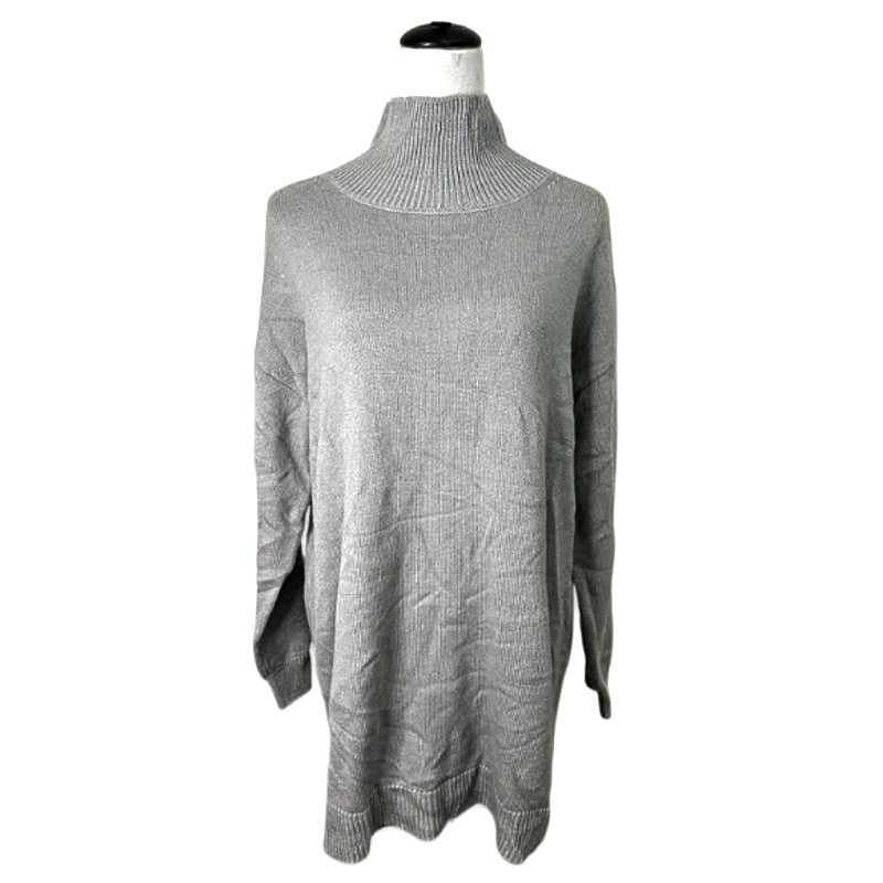 Other Melrose & Market Sweater Dress Tunic Gray Women's S NWT Size S / US 4 / IT 40 - 1 Thumbnail