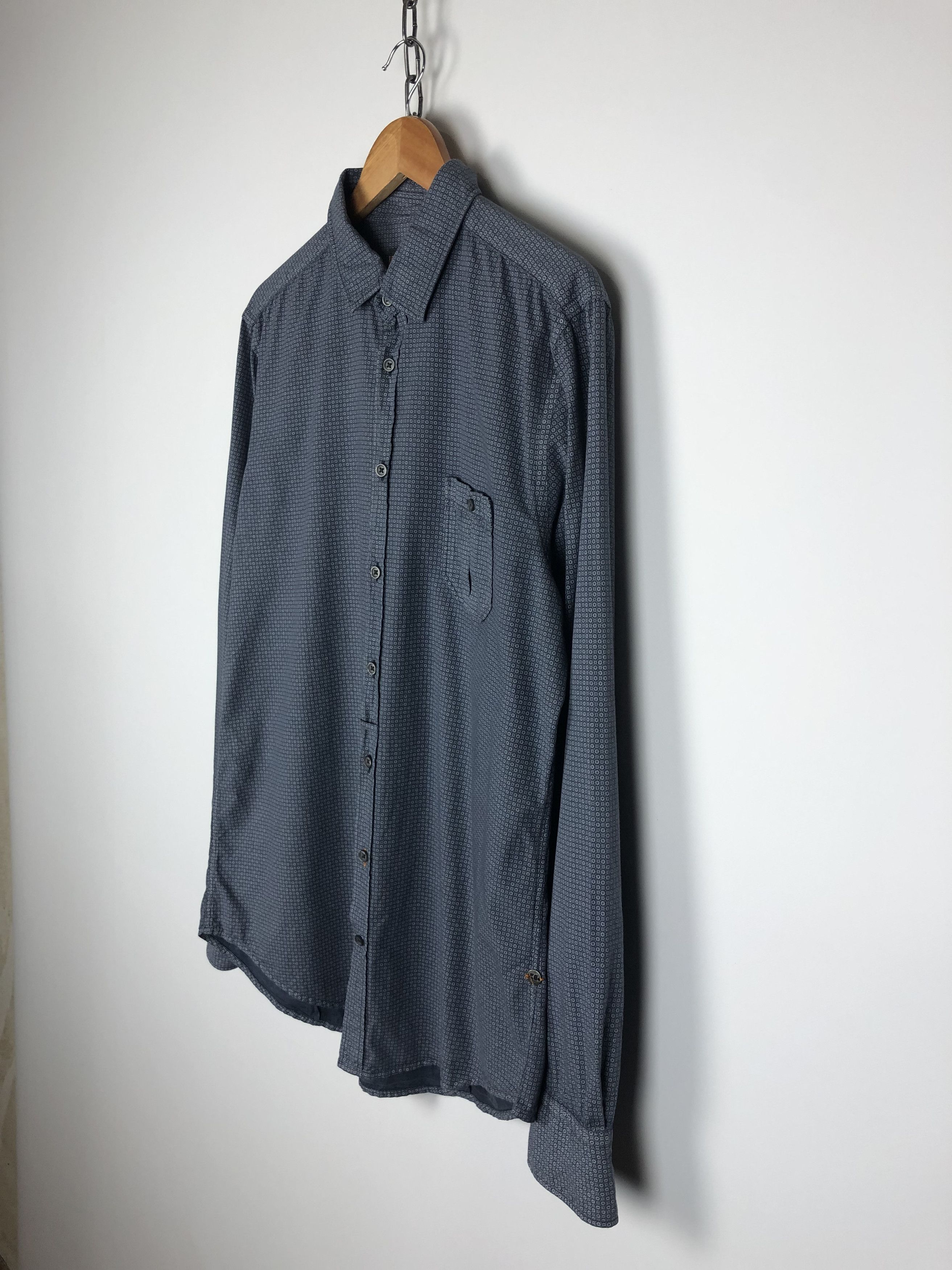 Hugo Boss Hugo Boss Orange Shirt size XL Gray Size US XL / EU 56 / 4 - 6 Thumbnail