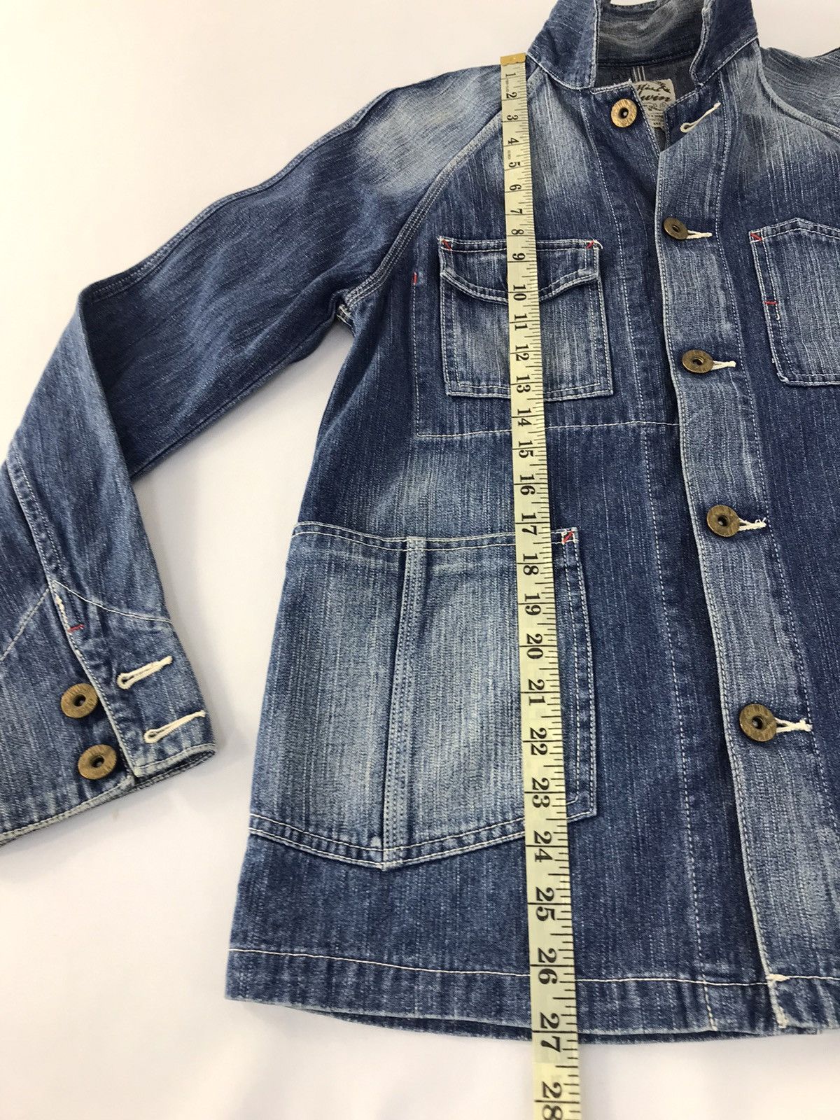 Edwin × Japanese Brand × Vintage Vintage Miss Edwin Jacket Coat Unisex Button Up Style Size US S / EU 44-46 / 1 - 13 Thumbnail