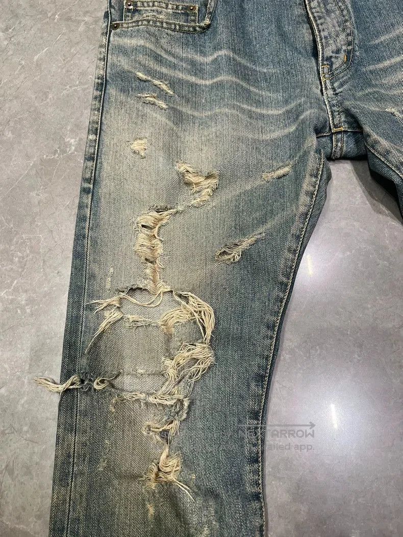 Saint Laurent Paris Saint Laurent Paris The Great Destruction of Jeans in the F Size US 32 / EU 48 - 5 Thumbnail