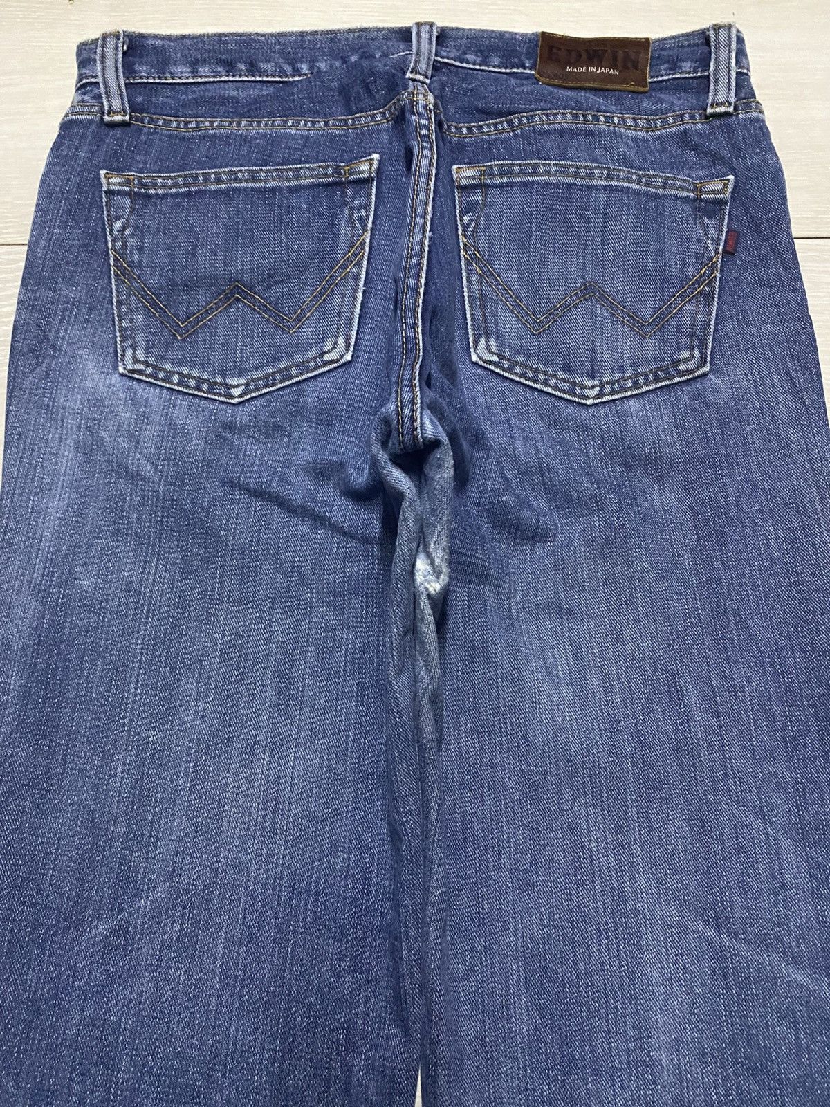Edwin Vintage Japanese Brand Edwin 403 Distressed Jeans Size US 34 / EU 50 - 4 Thumbnail