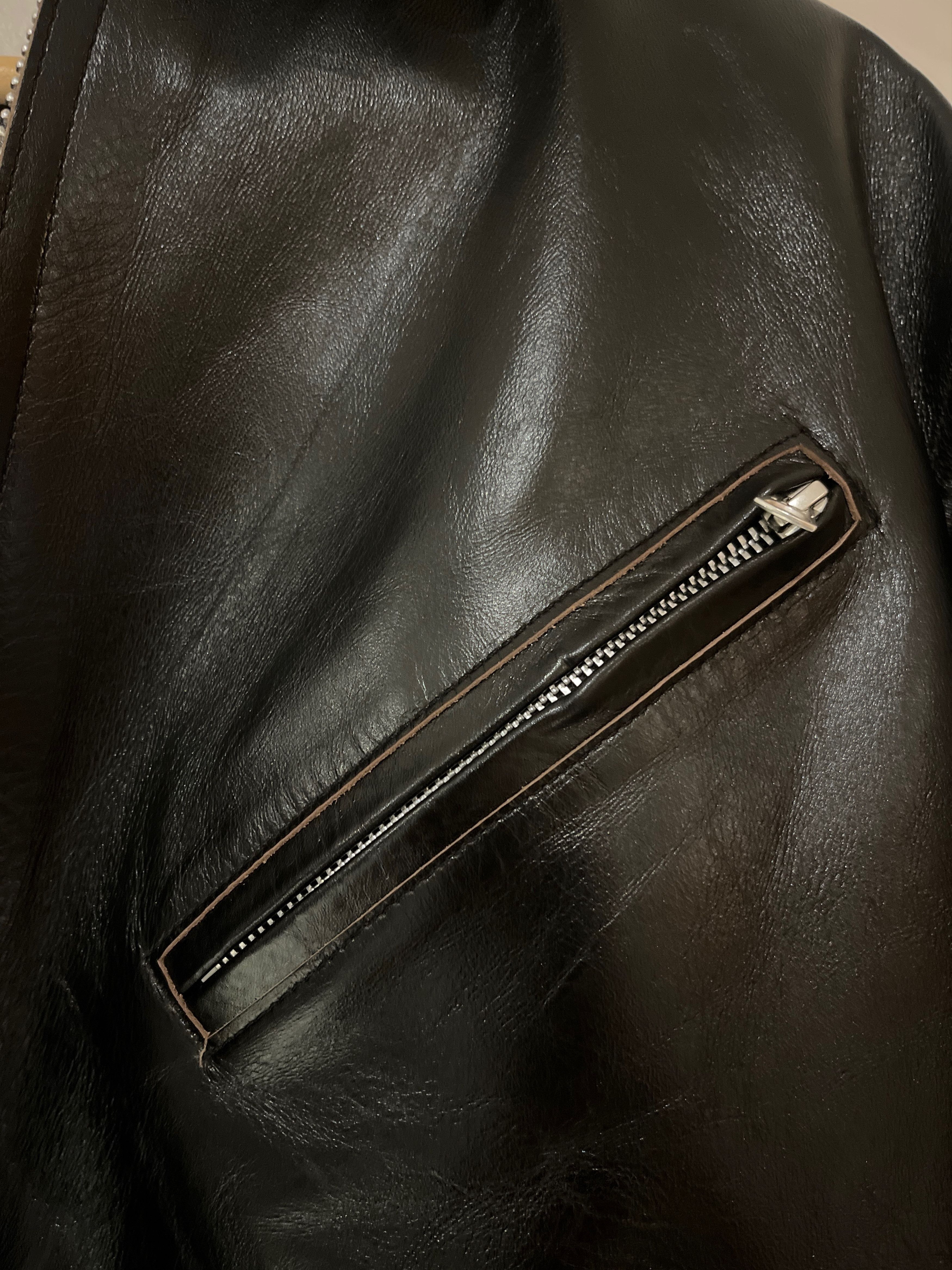 Sacai SS25 Leather Jacket Size US XL / EU 56 / 4 - 8 Thumbnail