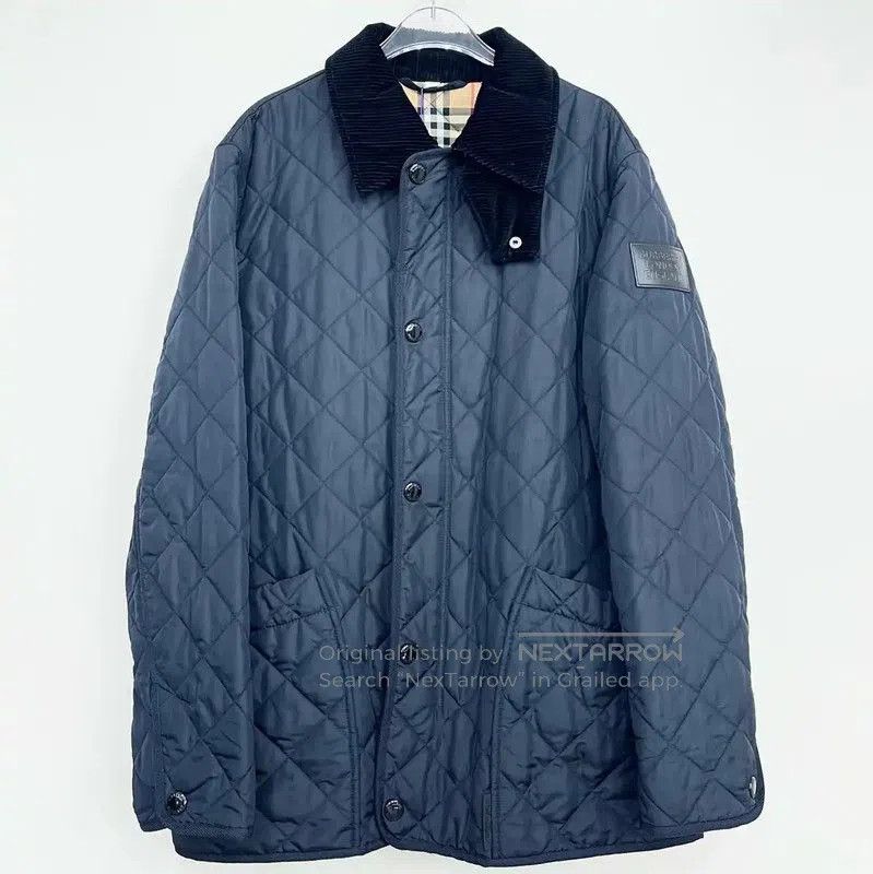Burberry Women's Blue Cotton Jacket.
