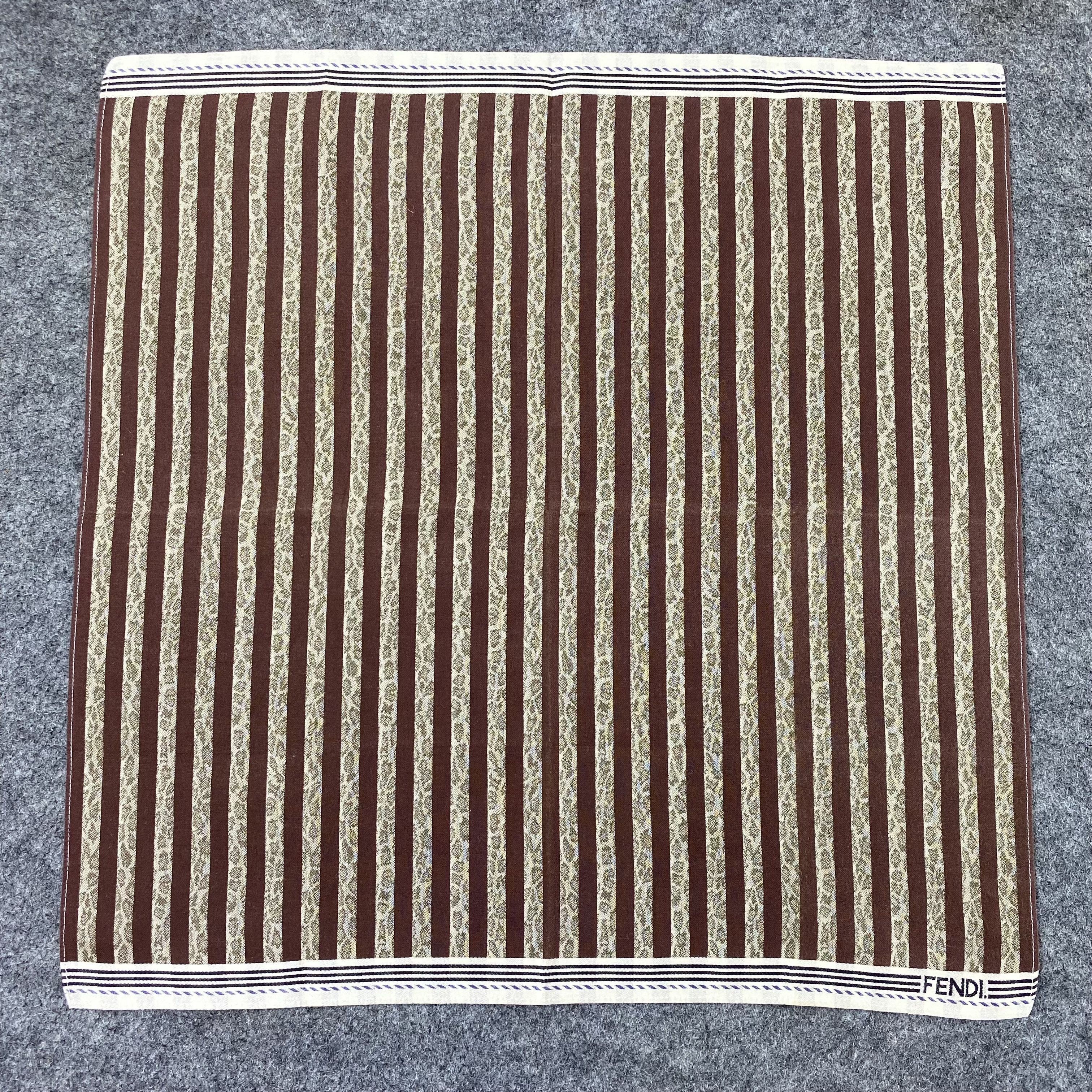 Fendi Fendi Handkerchief Neckerchief Bandana-B1841 Size ONE SIZE - 3 Thumbnail
