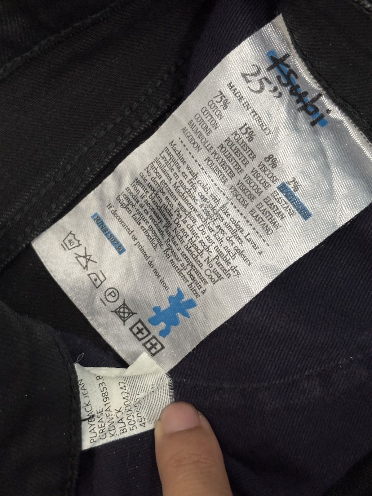 Ksubi Ksubi Playback Grease Denim Jeans Size 25" / US 0 / IT 36 - 7 Thumbnail