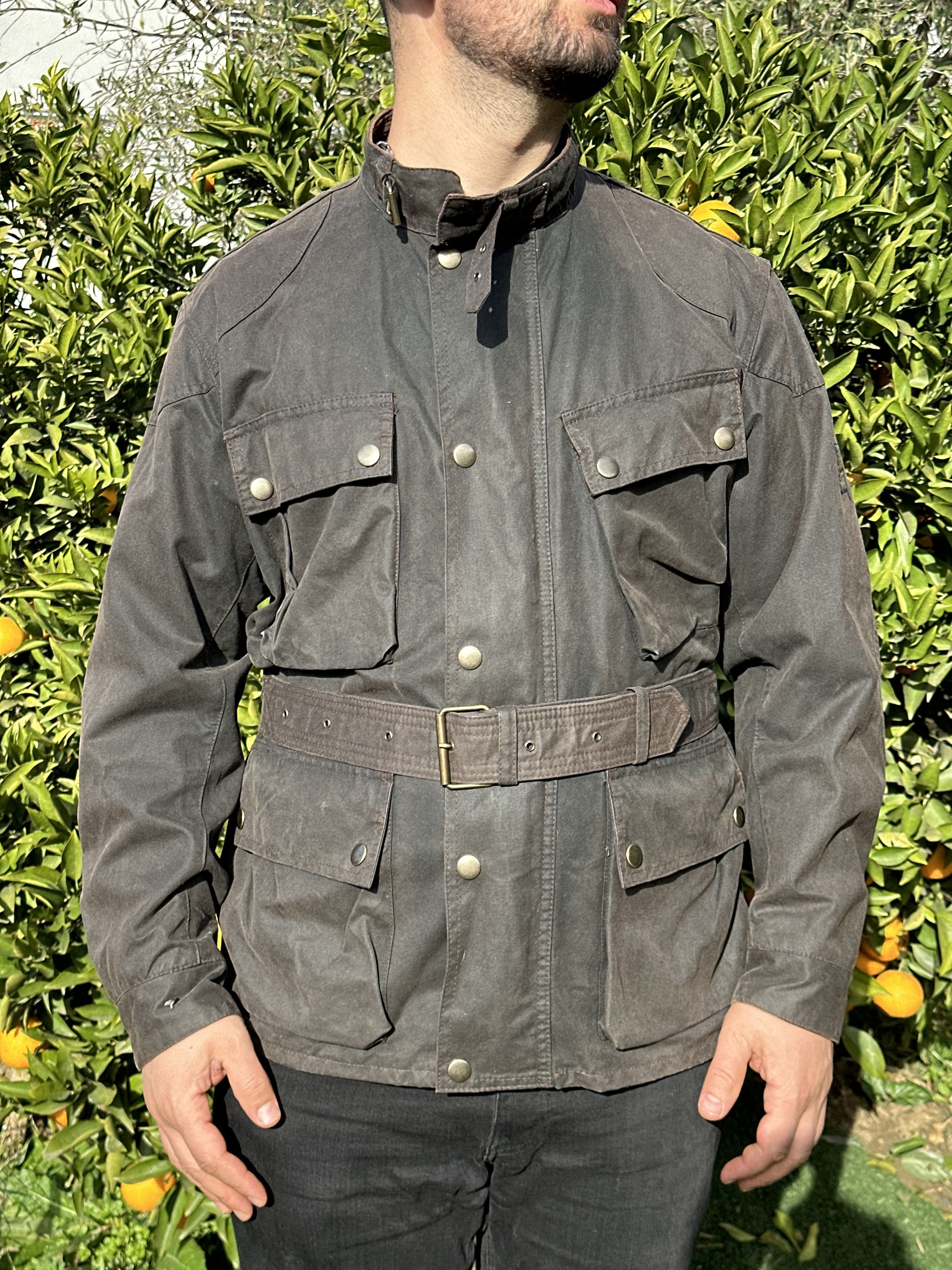 Belstaff Belstaff Waxed Field Jacket Motorcycle Biker Size L Size US L / EU 52-54 / 3 - 14 Thumbnail