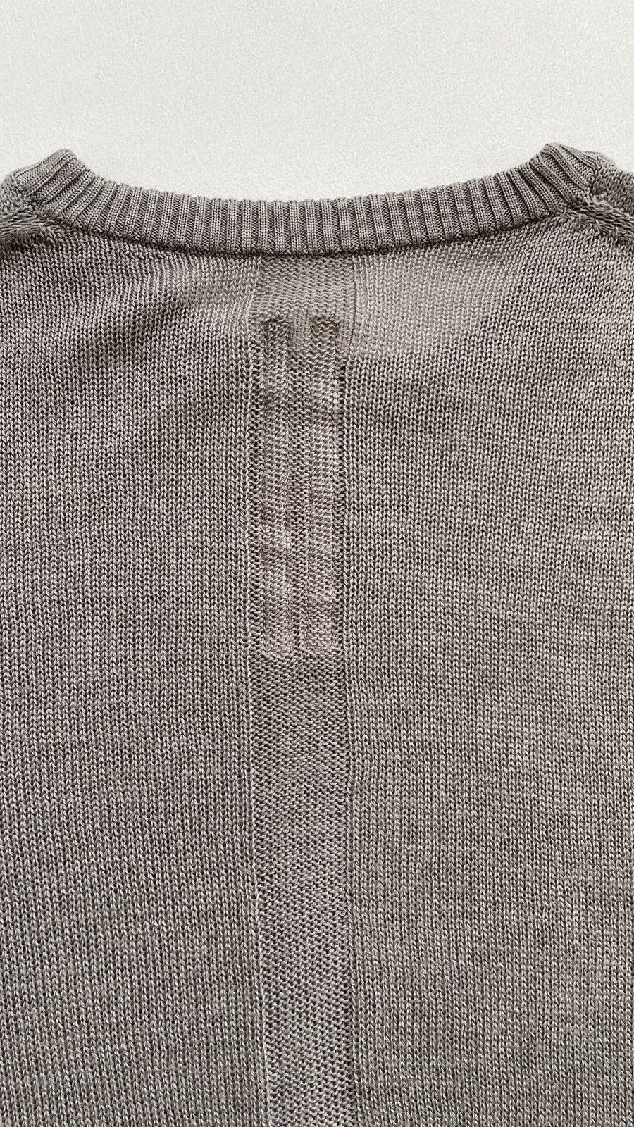Rick Owens S/S 20 ‘Tecuatl’ Panelled Wool Sweater Size US M / EU 48-50 / 2 - 14 Thumbnail