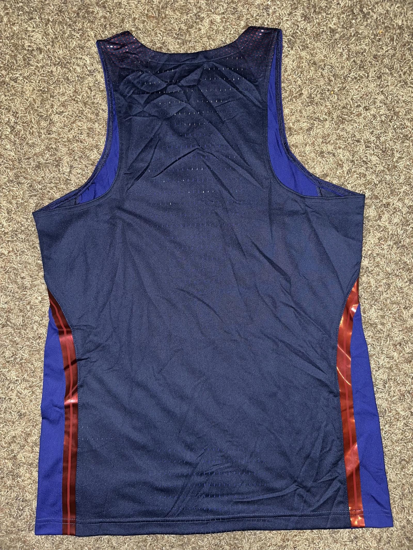 Nike Nike Men’s Elite 2016 Rio De Janeiro Olympic Team USA Game issue Jersey Size US XL / EU 56 / 4 - 4 Thumbnail