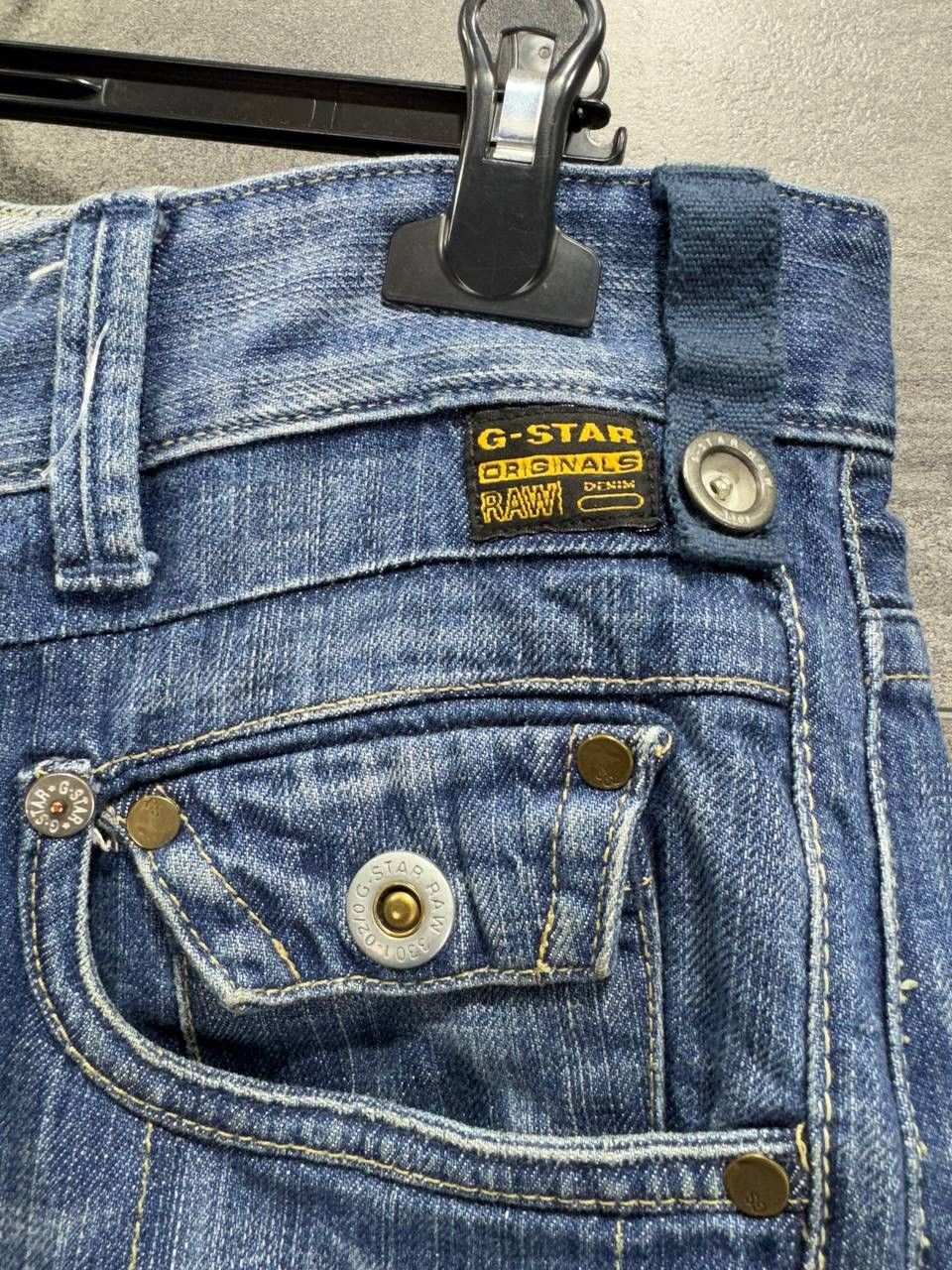 Other G-Star Raw Denim Jeans Baggy Pant 3301 Faded Fly Embroidered Size US 36 / EU 52 - 5 Thumbnail