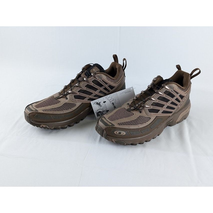 Salomon o1rshd1 Men's "Acs Pro Desert" Sneakers in Brown Size US 12 / EU 45 - 10 Thumbnail