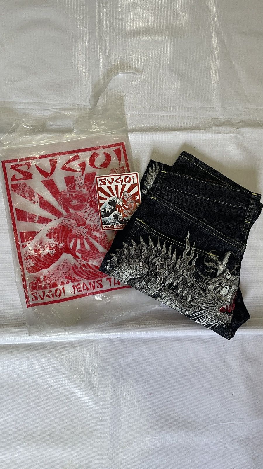 Japanese Brand Sugoi jeans Size US 31 - 10 Thumbnail