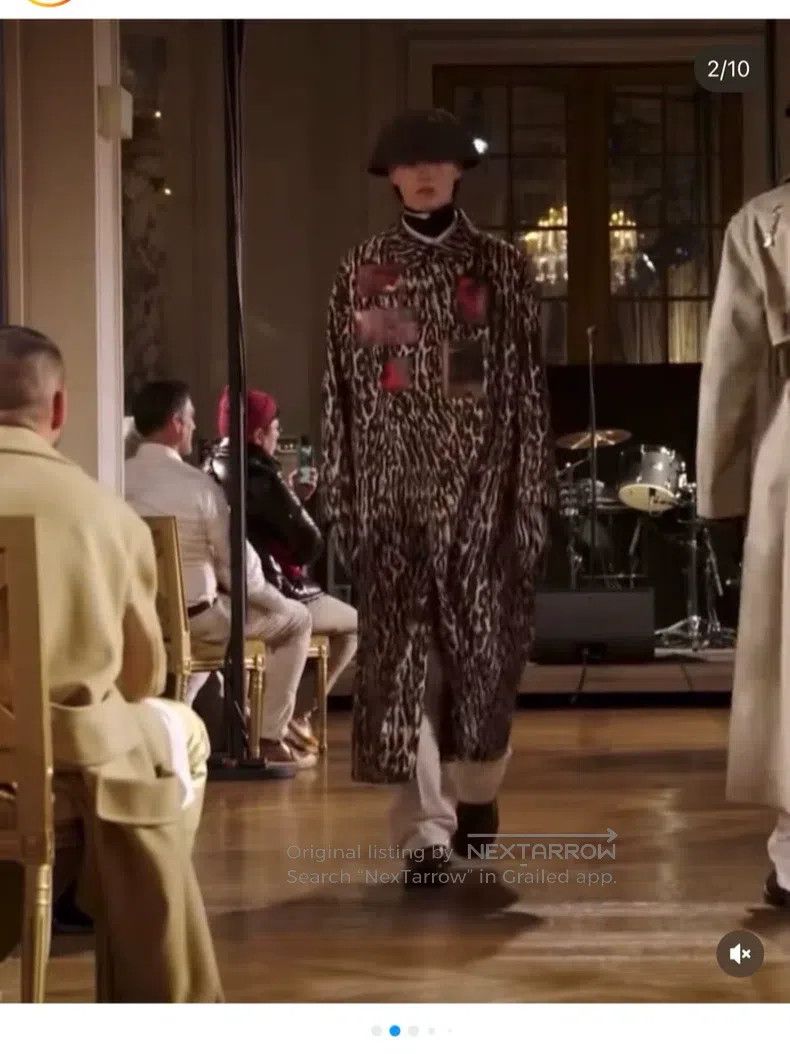 Raf Simons Raf Simons 19FW David Lynch Movie Blue Velvet Leopard coat Size US S / EU 44-46 / 1 - 3 Thumbnail