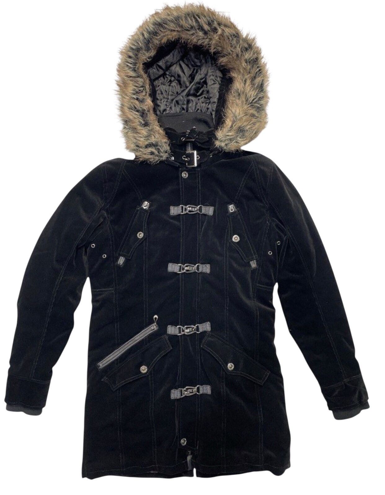 Tornado Mart 2000s japanese IN THE ATTIC faux fur hooded jacket Size US M / EU 48-50 / 2 - 1 Thumbnail