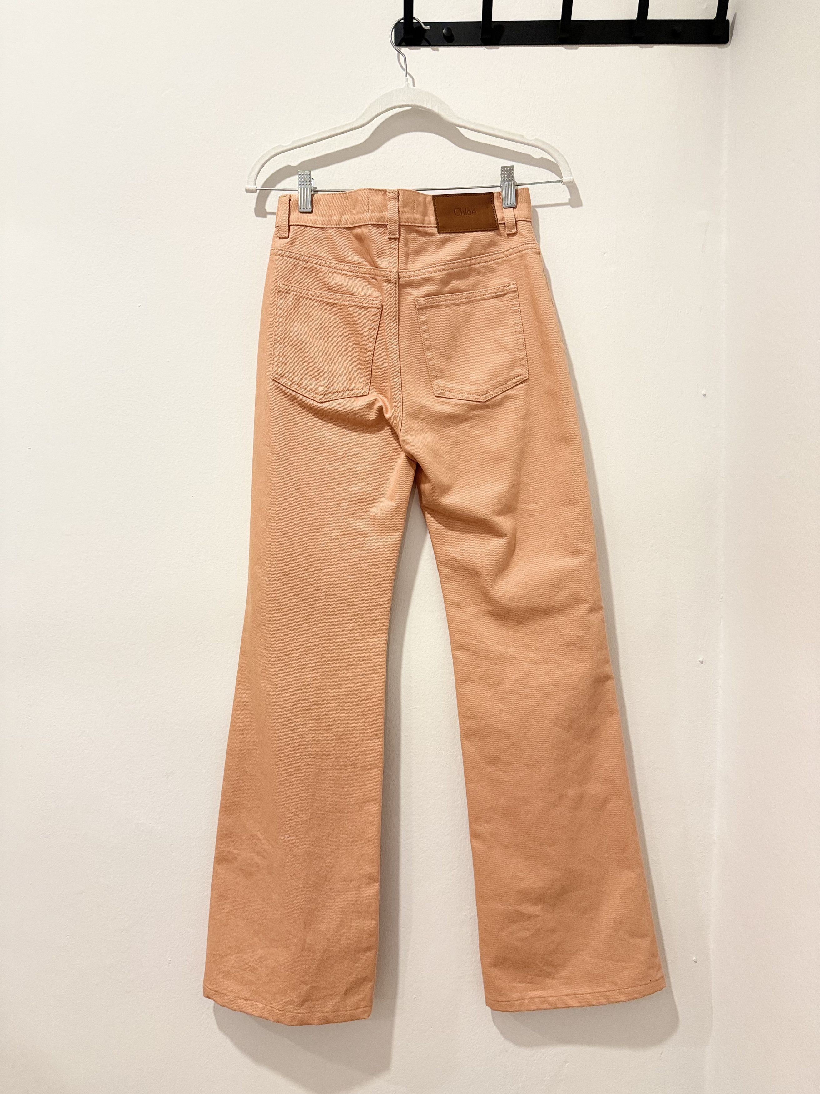 Chloe CHLOÉ Embellished high-rise straight-leg jeans Size 25" / US 0 / IT 36 - 3 Thumbnail