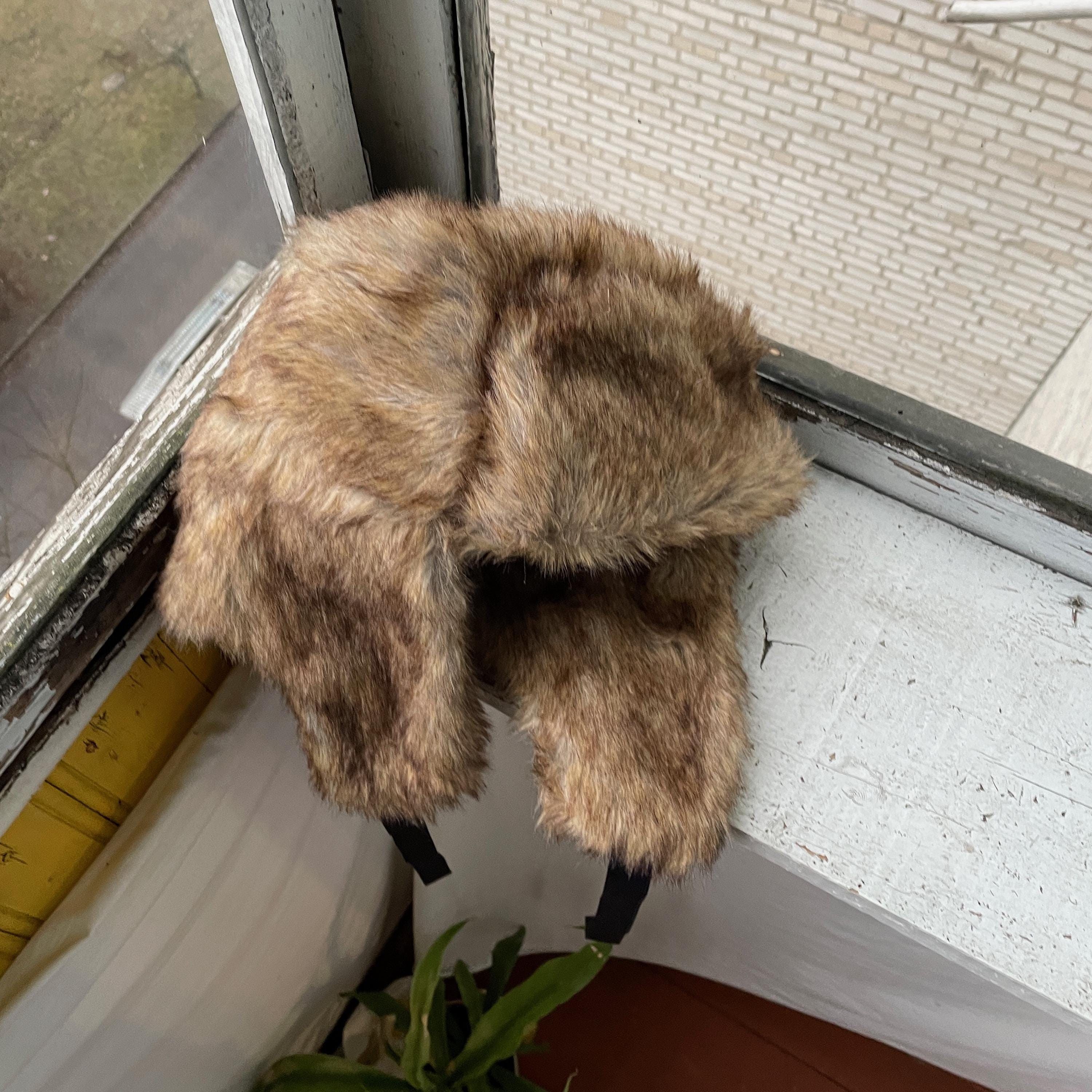 Other Alt Ushanka Fuzzy Trapper Fur Winter Hat Size ONE SIZE - 1 Thumbnail