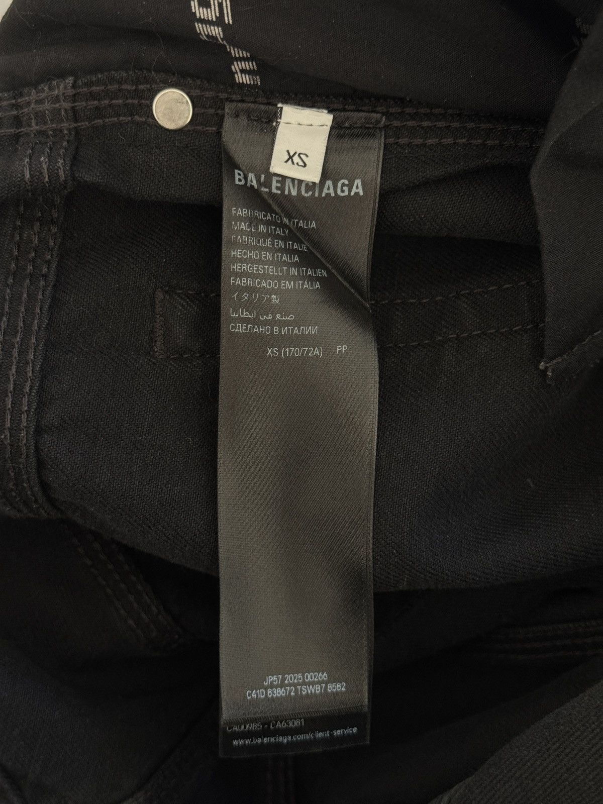 Balenciaga Balenciaga 25FW Distressed Double Knee Carpenter pants Size US 32 / EU 48 - 8 Thumbnail