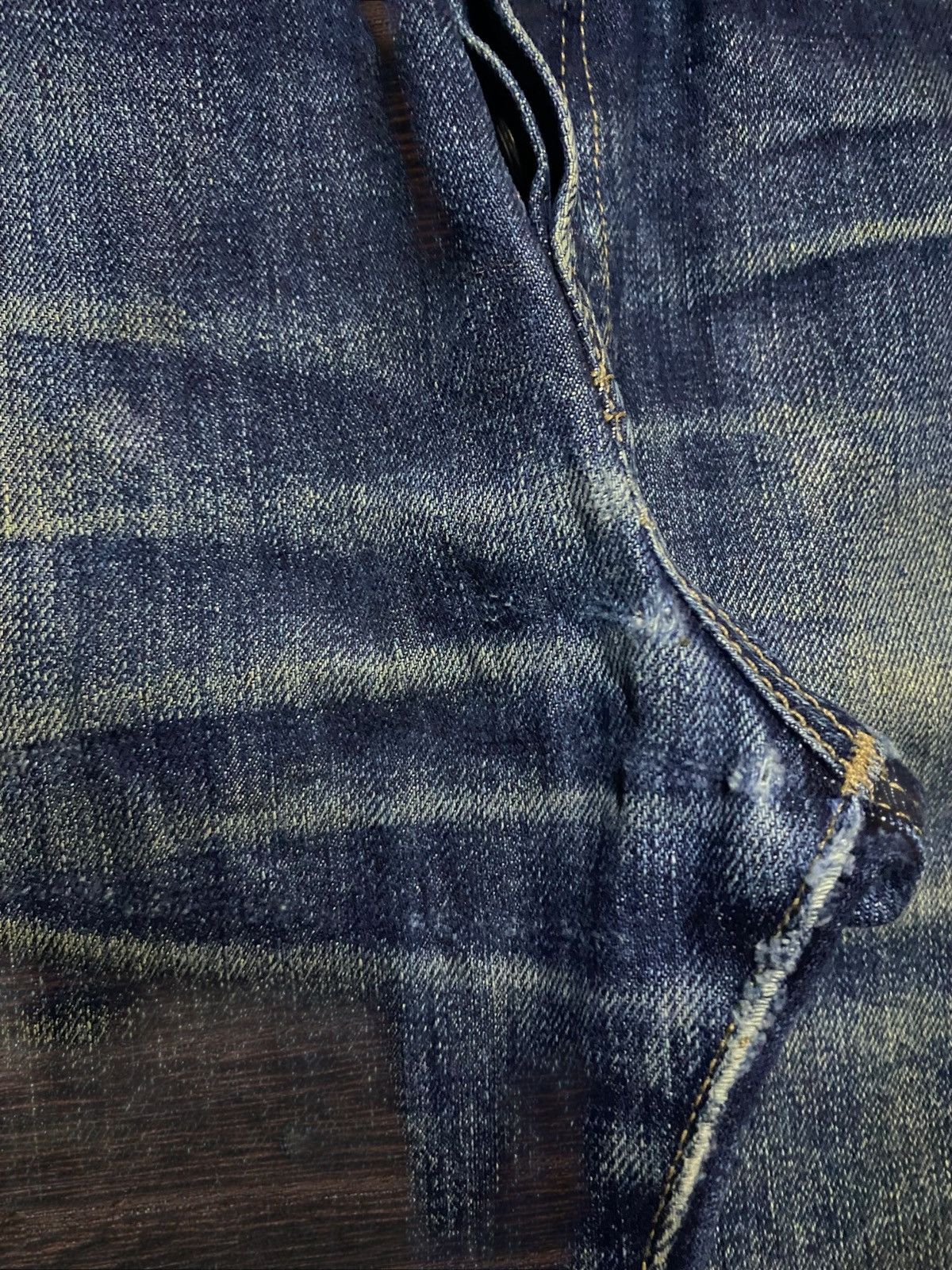 Levi's Vintage Levis 501 Mud Wash Distressed Full Button Loose Jean Size US 32 / EU 48 - 12 Thumbnail