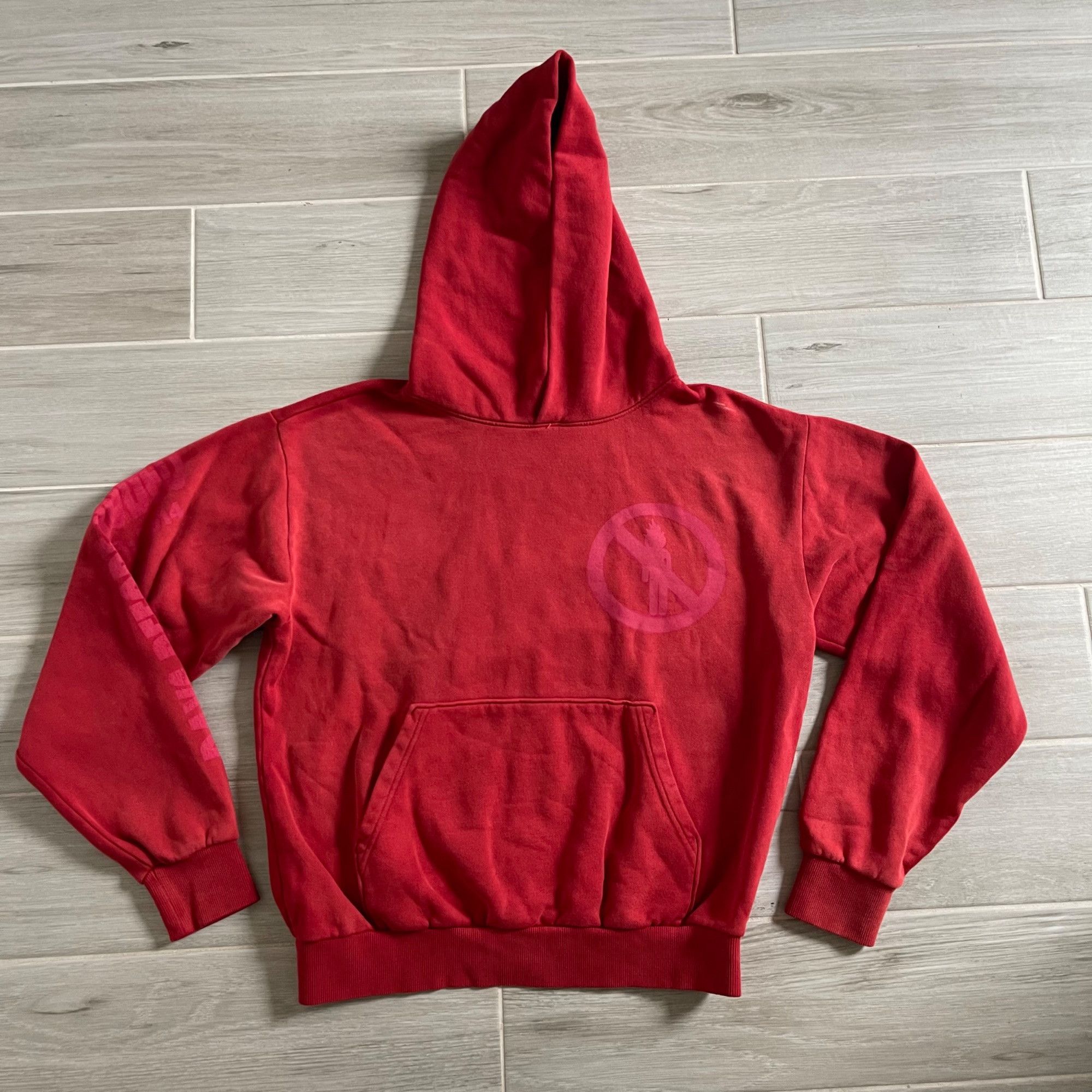 Travis Scott NEW TRAVIS SCOTT DAYS BEFORE RODEO RED HOODIE SZ M Size US M / EU 48-50 / 2 - 1 Thumbnail